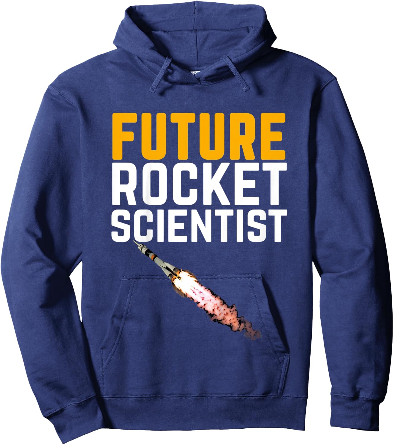Kids Future Rocket Scientist - Funny Astronaut Gift Hoodie - Hoodie | Navy