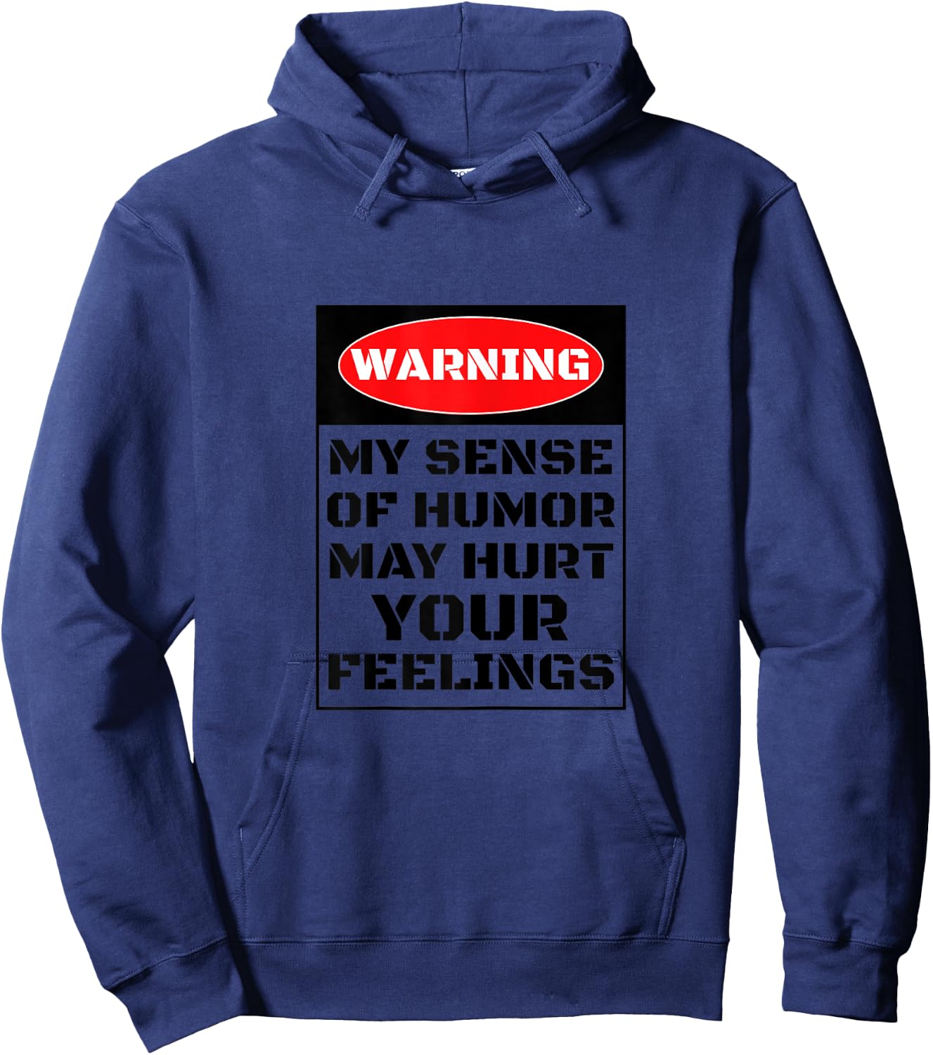 Mothers Day Gift Mom- Funny Sense of Humor Has No Filter Hoodie - Hoodie | Navy