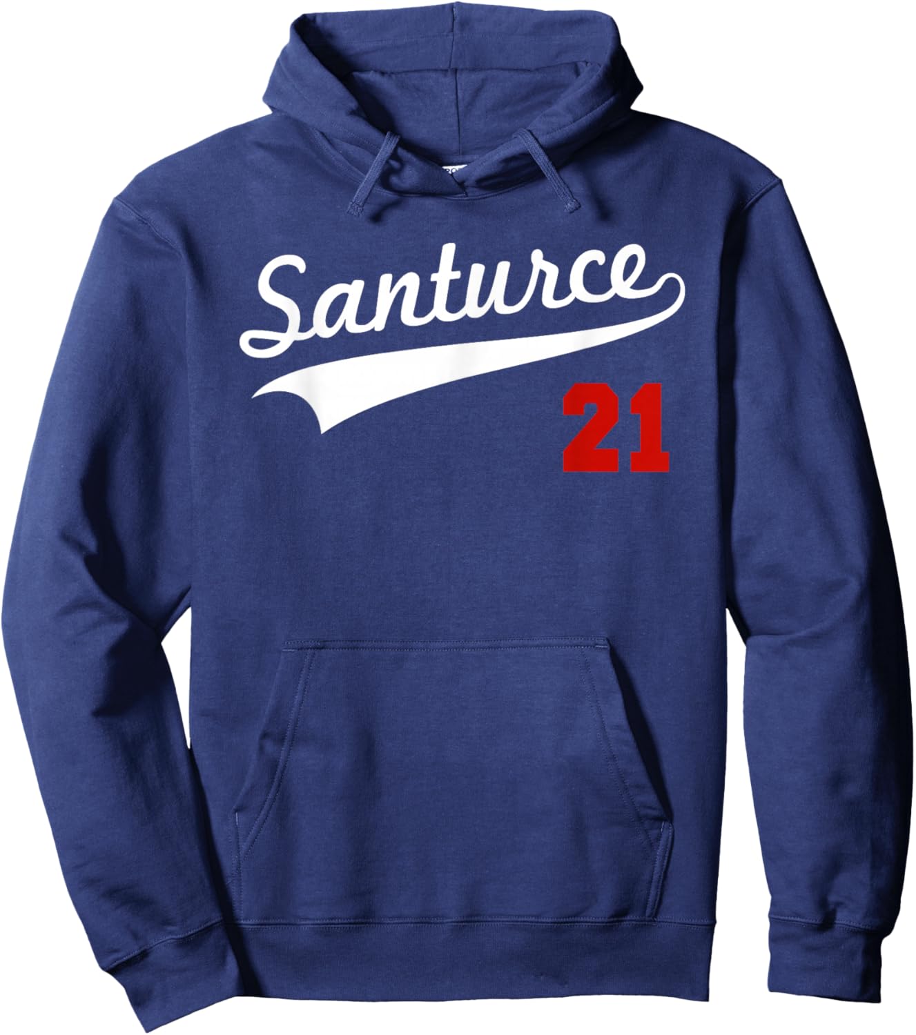 Santurce 21 Puerto Rico Baseball Boricua Men Women Hoodie - Hoodie | Navy