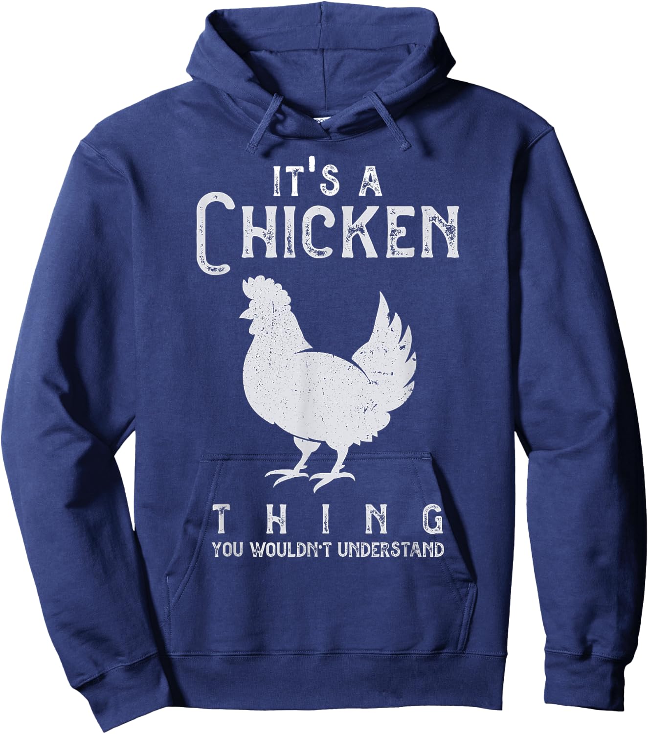 It's A Chicken Thing Funny Chickens Lover Heart Animal Cute Hoodie - Hoodie | Navy