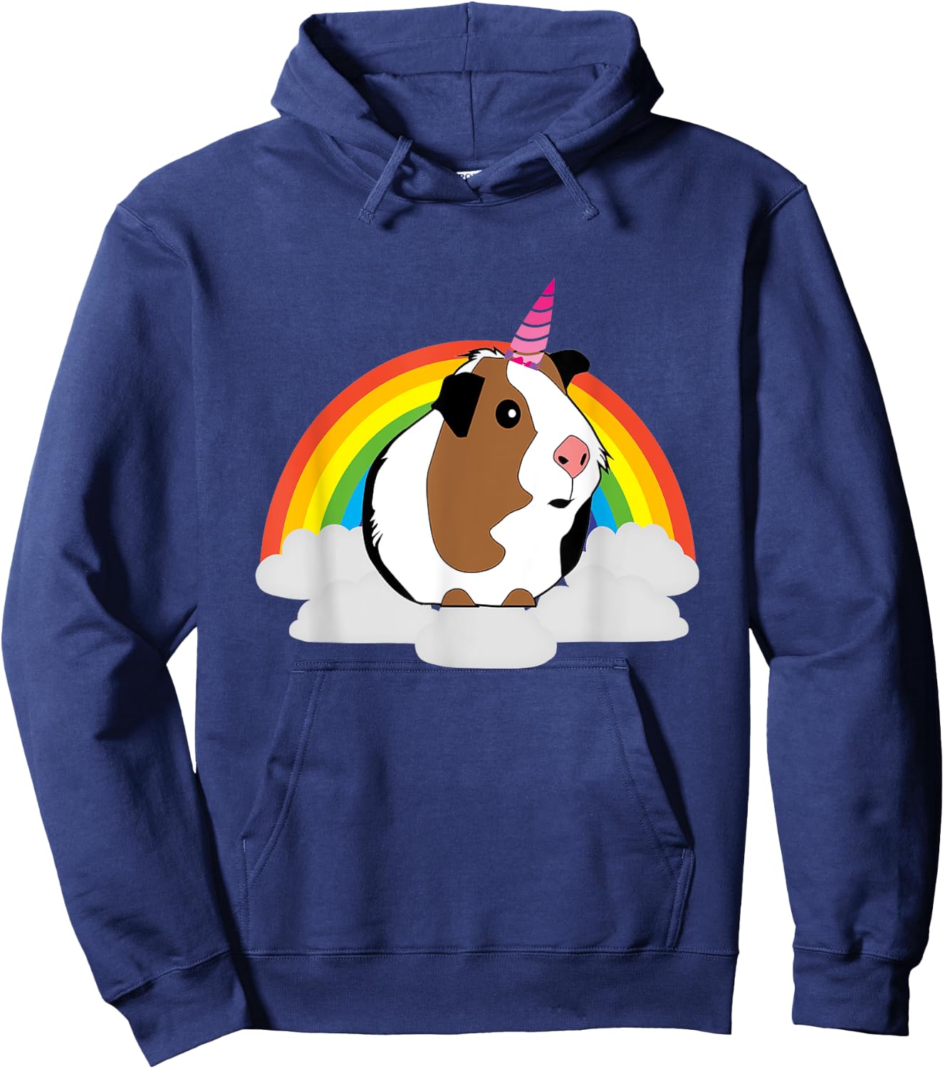 Guinea Pig Unicorn Shirt | Cute Guinea Pig Hoodie - Hoodie | Navy