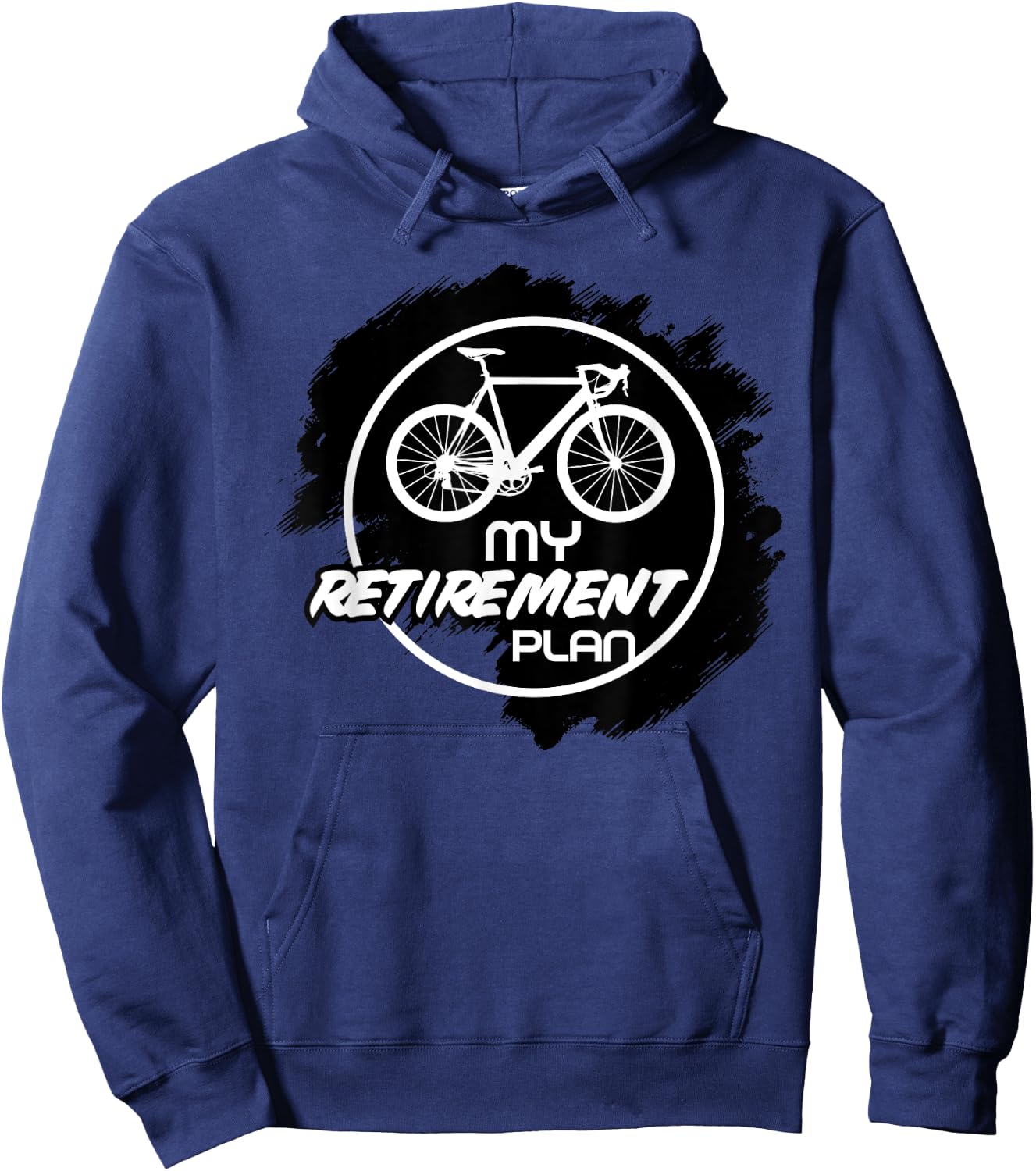 Cyclist Retirement Retired Bike My Retirement Plan Bicycle Hoodie - Hoodie | Navy