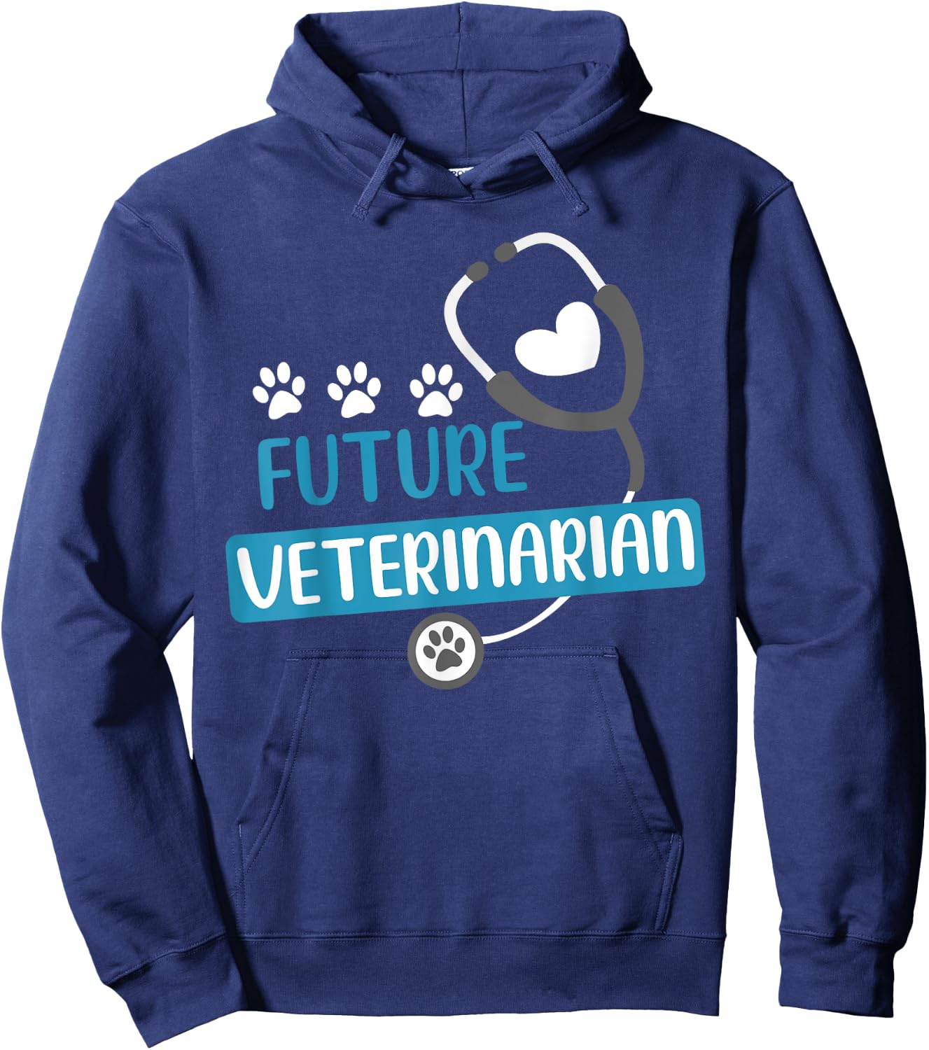 Future Veterinarian Gift Vet Costume Kit Men Women Kids Vet Hoodie - Hoodie | Navy