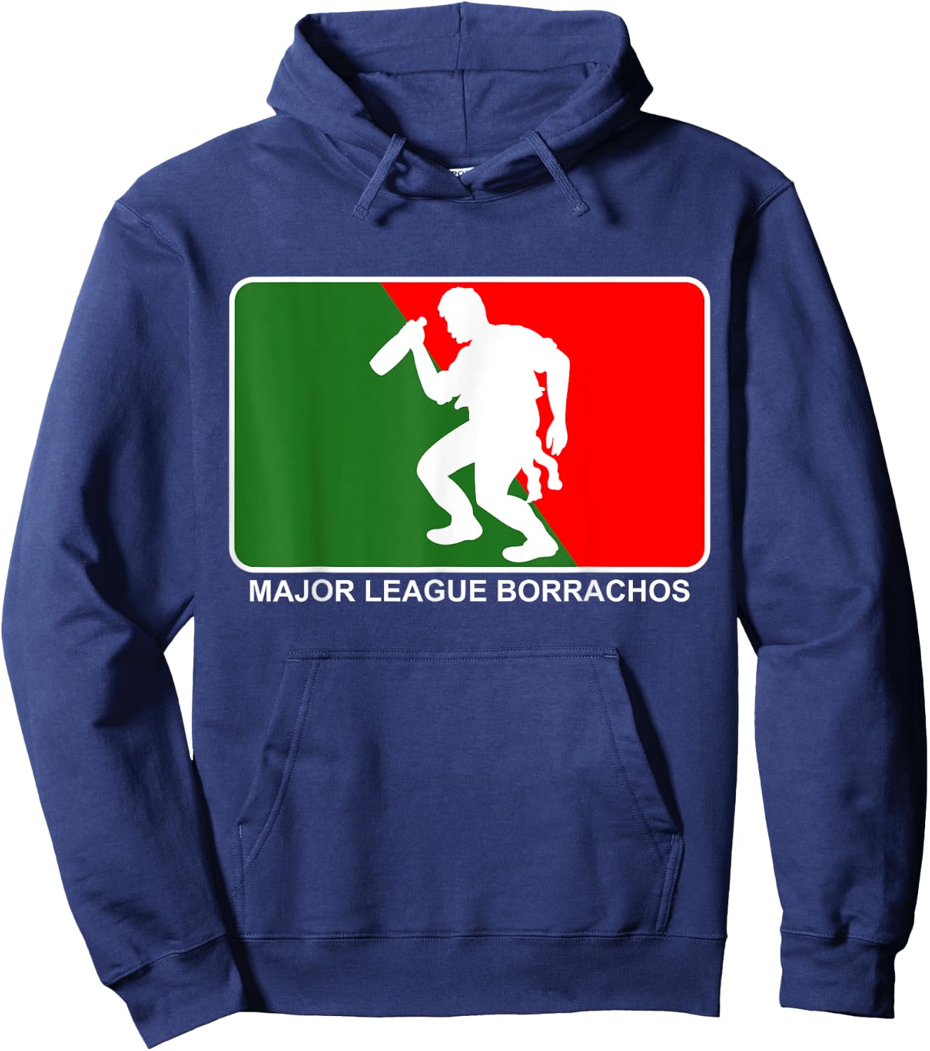 Major League Borracho Hoodie - Hoodie | Navy