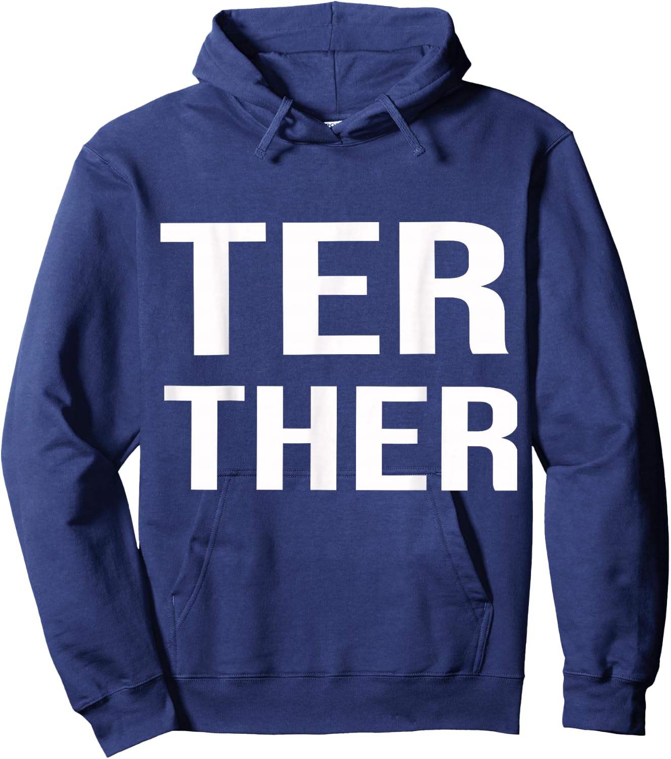 Matching Couples and Best Friends Better Together 2nd Part Hoodie - Hoodie | Navy
