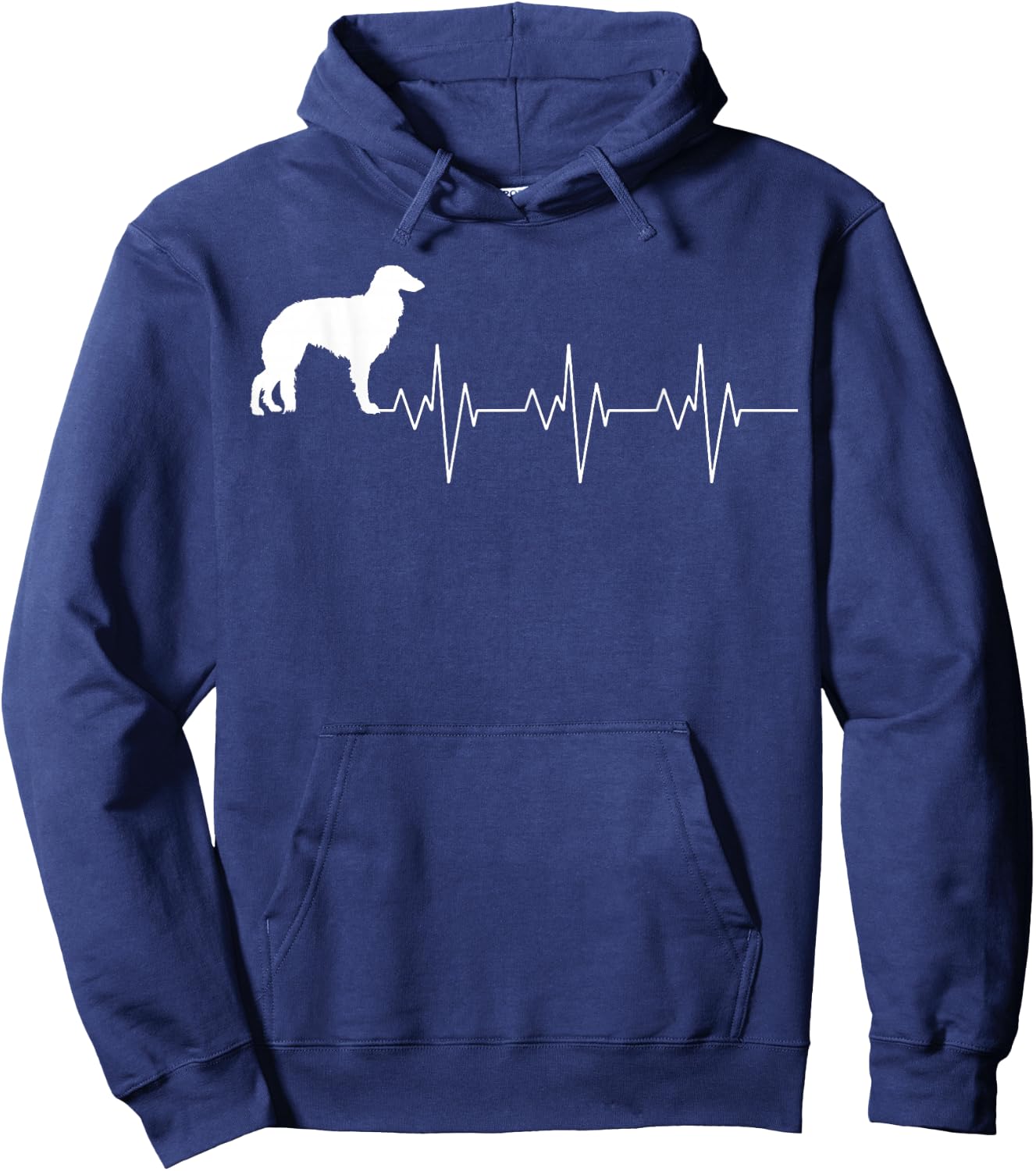 Silken Windhound Dog Breed Hoodie - Hoodie | Navy