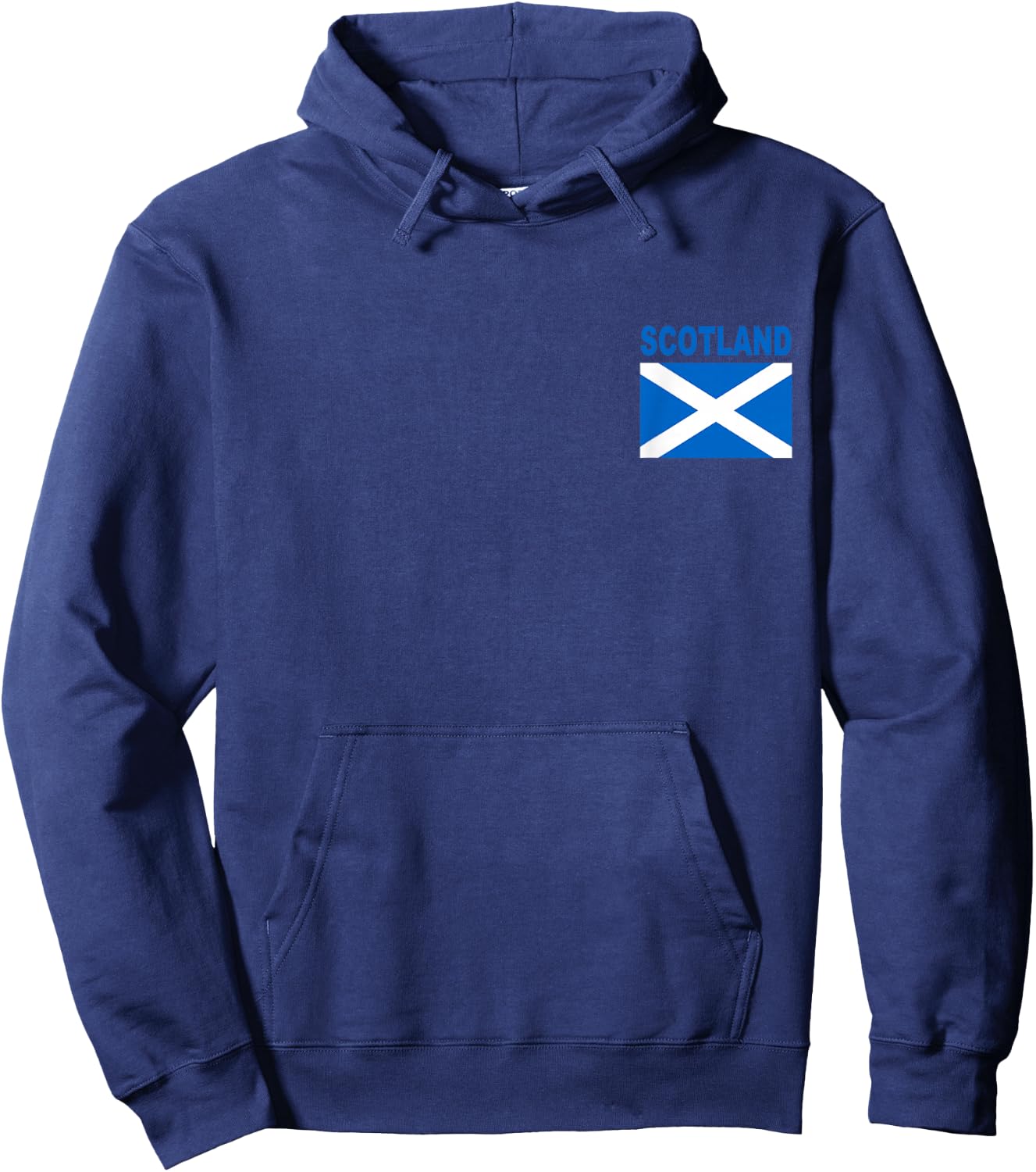 Scotland Flag Cool Pocket Scottish Alba Flags Hoodie - Hoodie | Navy