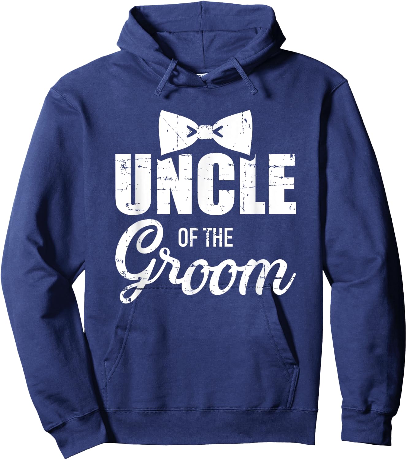 Uncle of the groom for wedding Hoodie - Hoodie | Navy