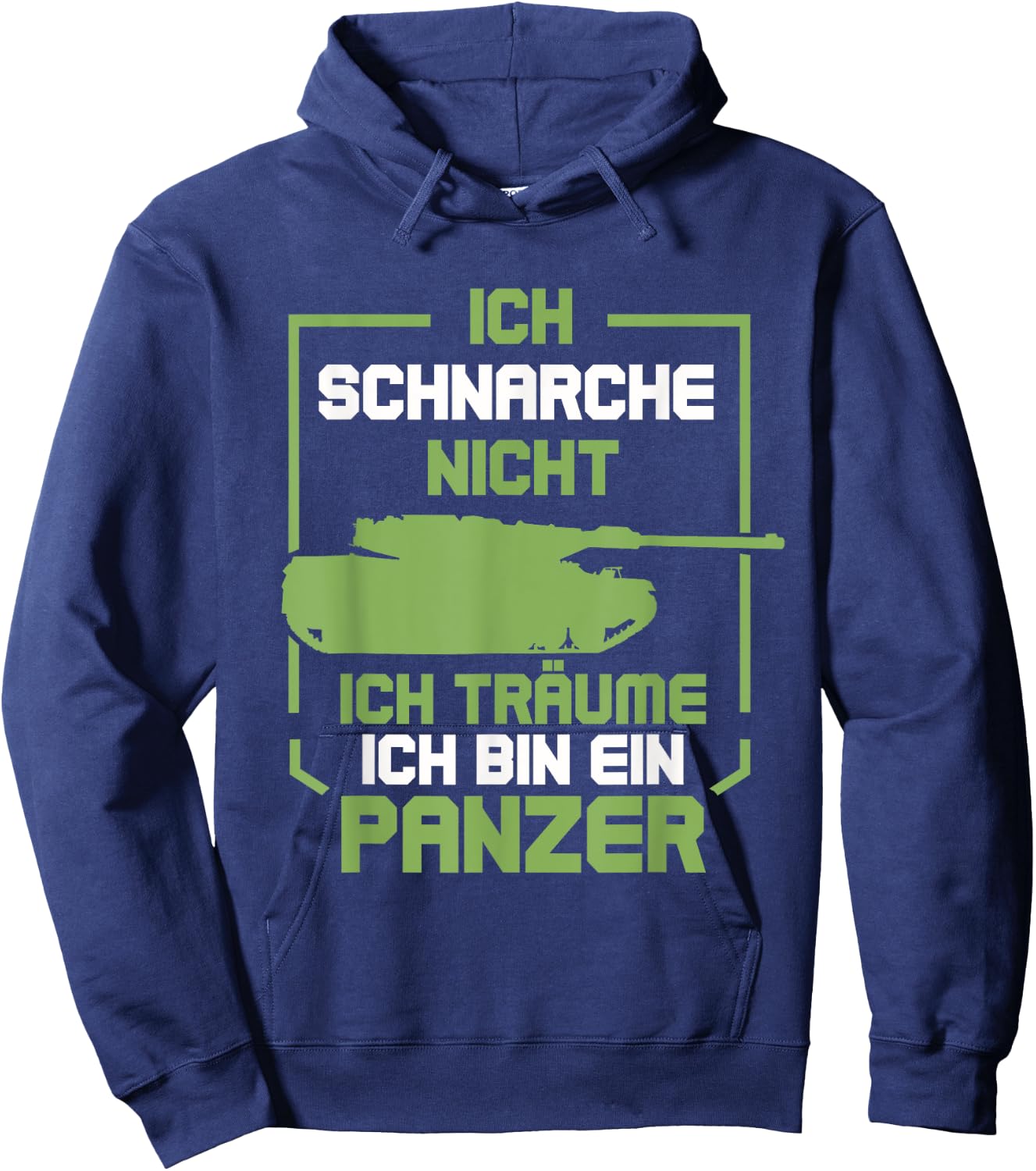 Tank Driver for Military German Army Tiger Tank WW2 Hoodie - Hoodie | Navy