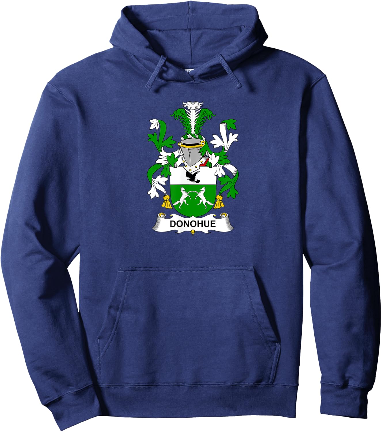 Donohue Coat of Arms - Family Crest Hoodie - Hoodie | Navy