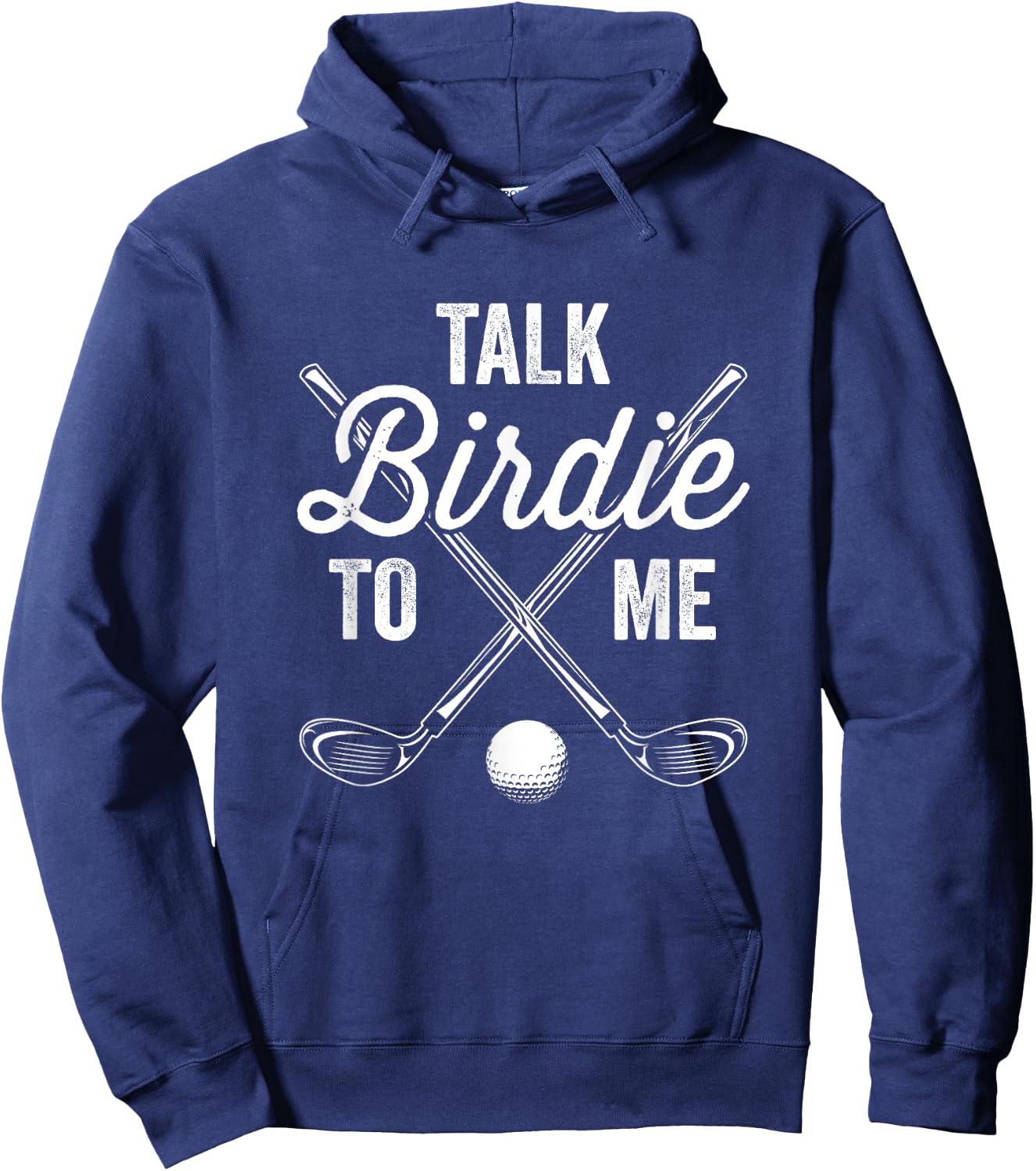 Talk Birdie To Me Funny Golf Design Hoodie - Hoodie | Navy