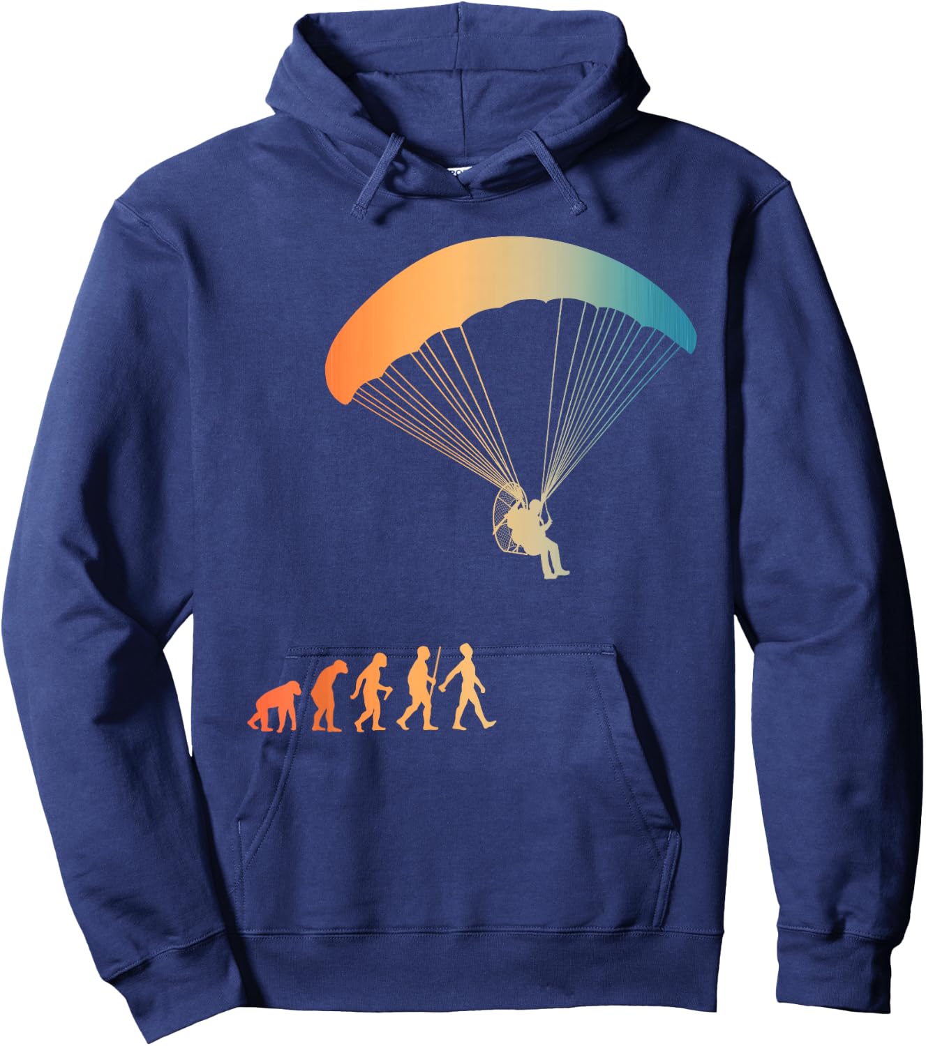 Paramotor Art Women Paramotoring PPG Paramotor Lover Hoodie - Hoodie | Navy