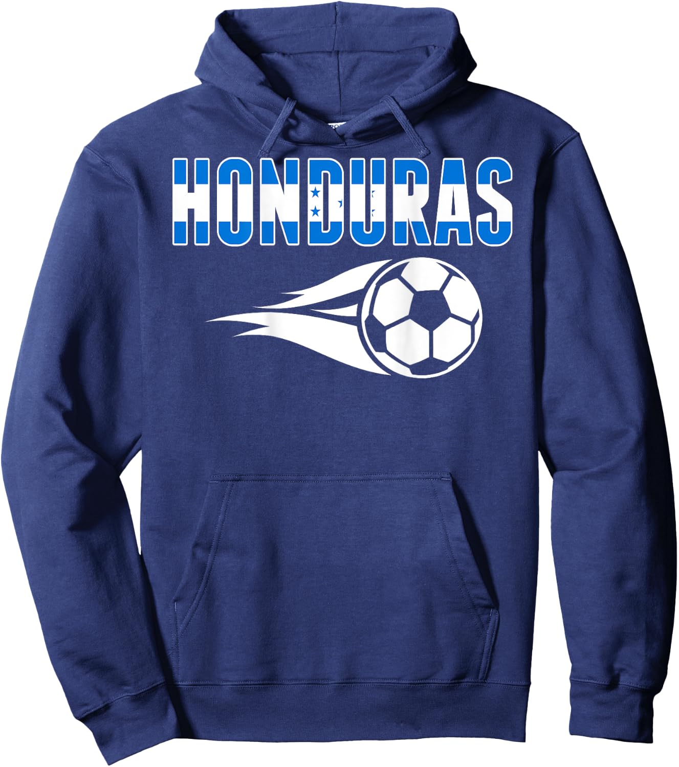 Proud Honduras Soccer Fans Jersey - Honduran Football Lovers Hoodie - Hoodie | Navy