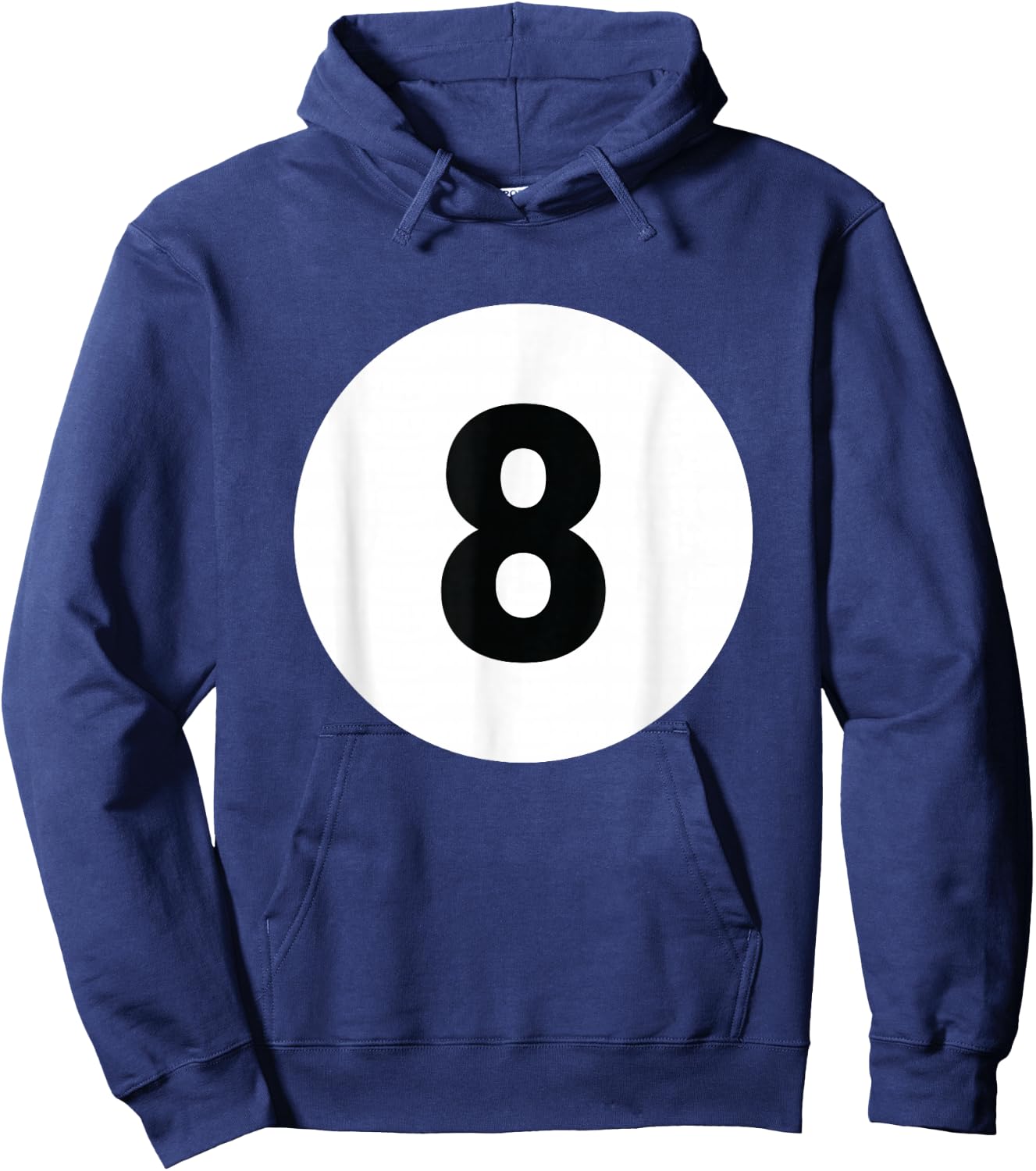 8 Pool Ball 8 Billiards Costume Halloween Group Matching Hoodie - Hoodie | Navy