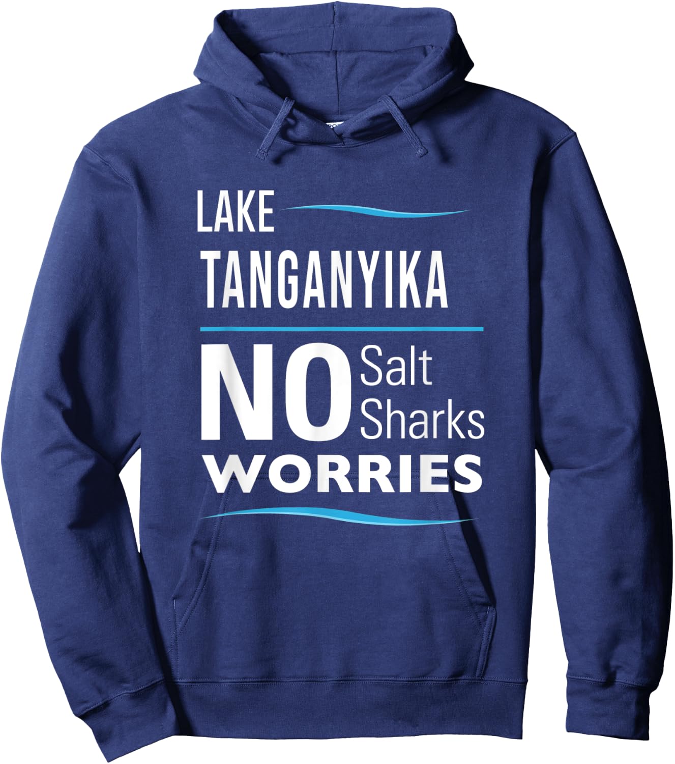 Lake Tanganyika Funny Hoodie - Hoodie | Navy