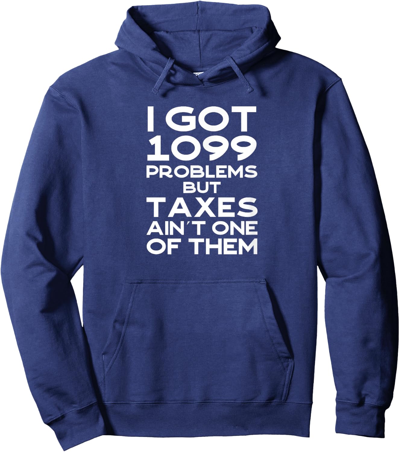 Tax Season Accountant CPA Tax Preparer Pun Joke Gift Hoodie - Hoodie | Navy