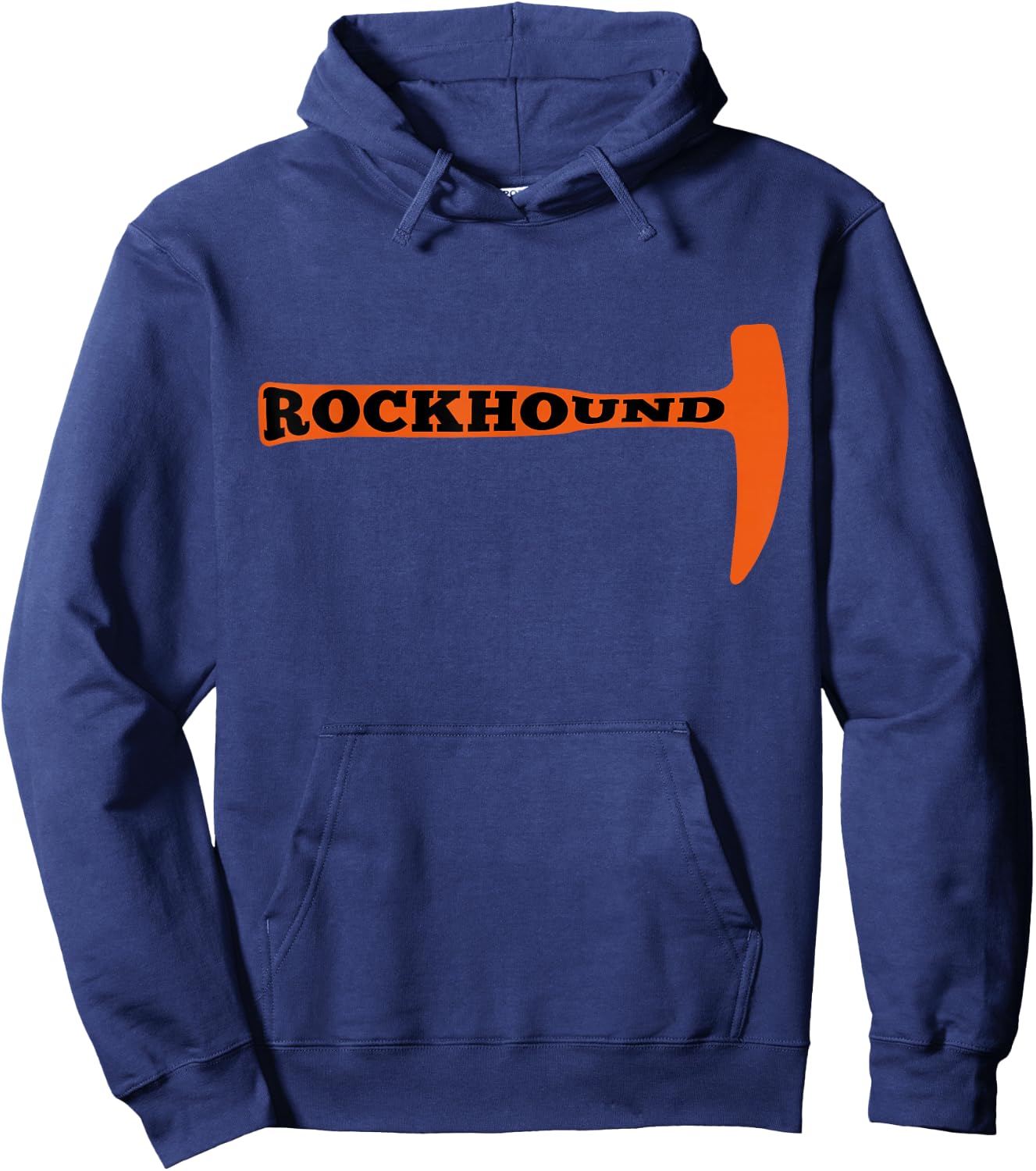 Rock Geology Easily Distracted By Rocks Rockhound Hoodie - Hoodie | Navy