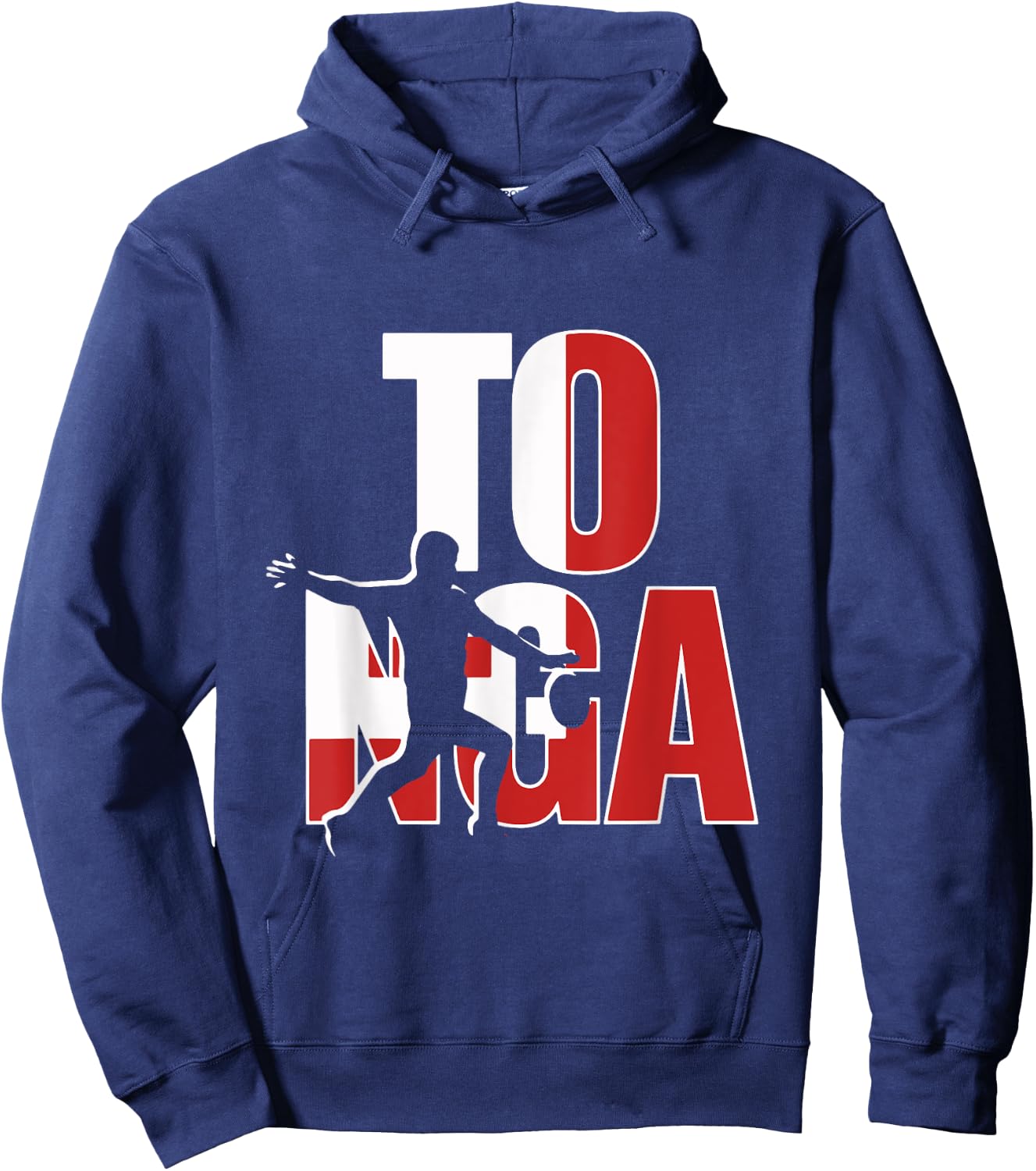 Tonga Rugby Union Jersey 2019 Fans Kit for Tongan Supporters Hoodie - Hoodie | Navy