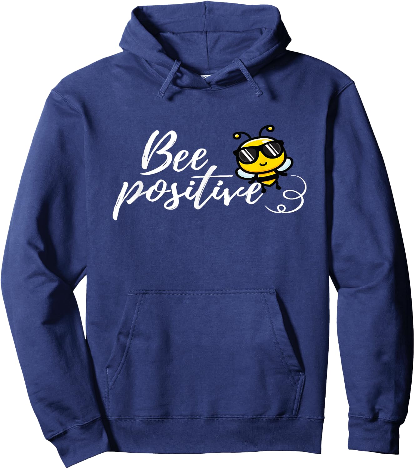 Bee positive kind bumblebee Graphic Hoodie - Hoodie | Navy