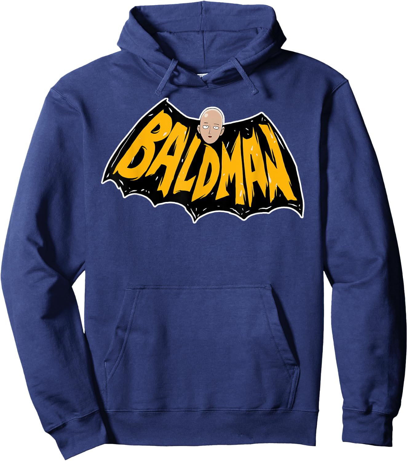 Baldman Funny Bald Shirt , Bald Head Gift, Bald Guy Hoodie - Hoodie | Navy