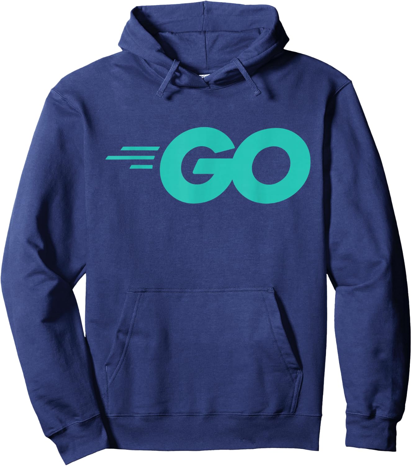 Go Programming Language with Go logo Golang developers Hoodie - Hoodie | Navy
