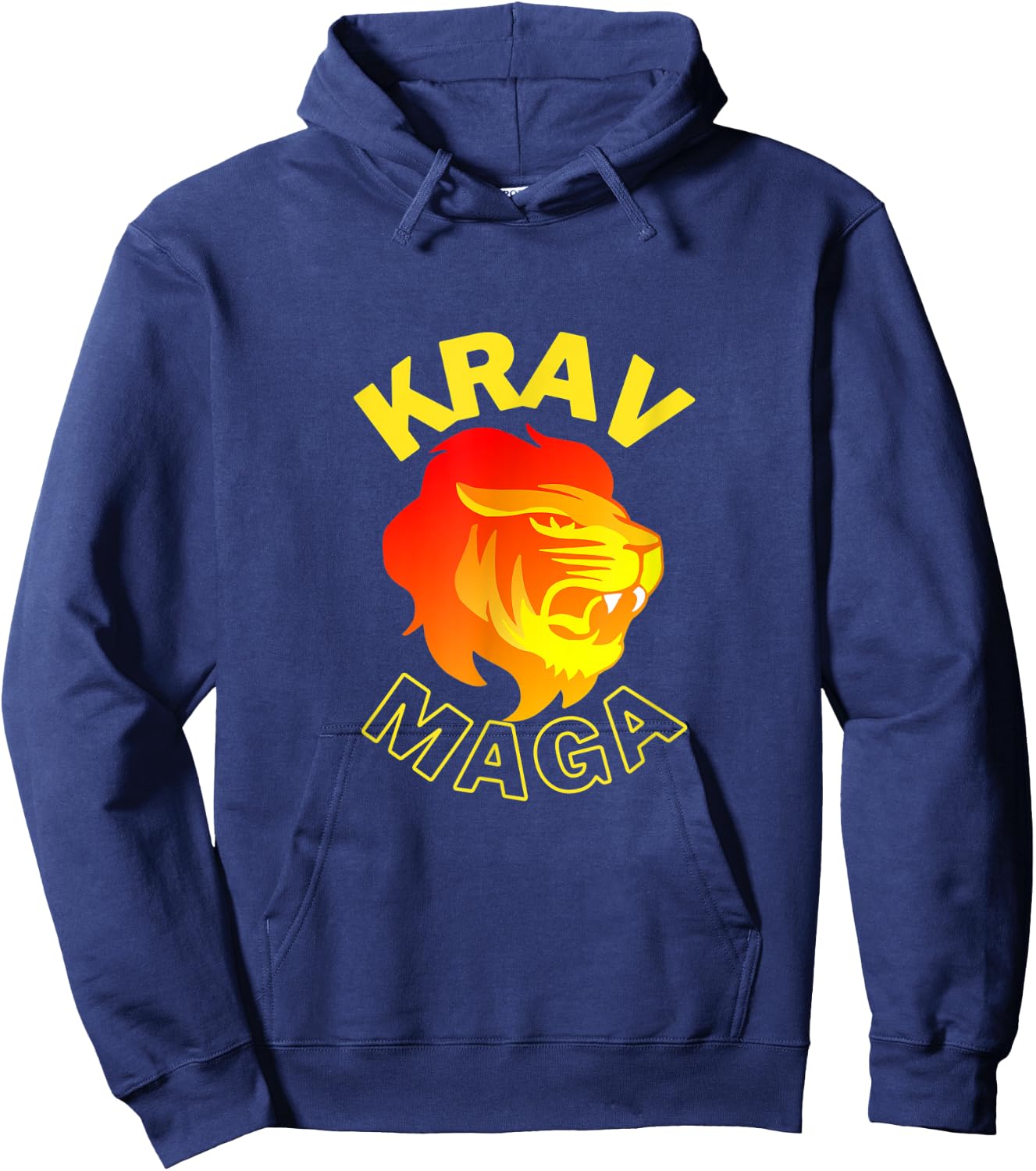 KRAV MAGA - Lion Hoodie - Hoodie | Navy