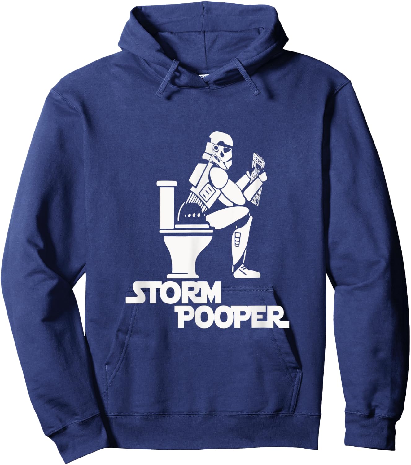 Storm Pooper T shirt Hoodie - Hoodie | Navy