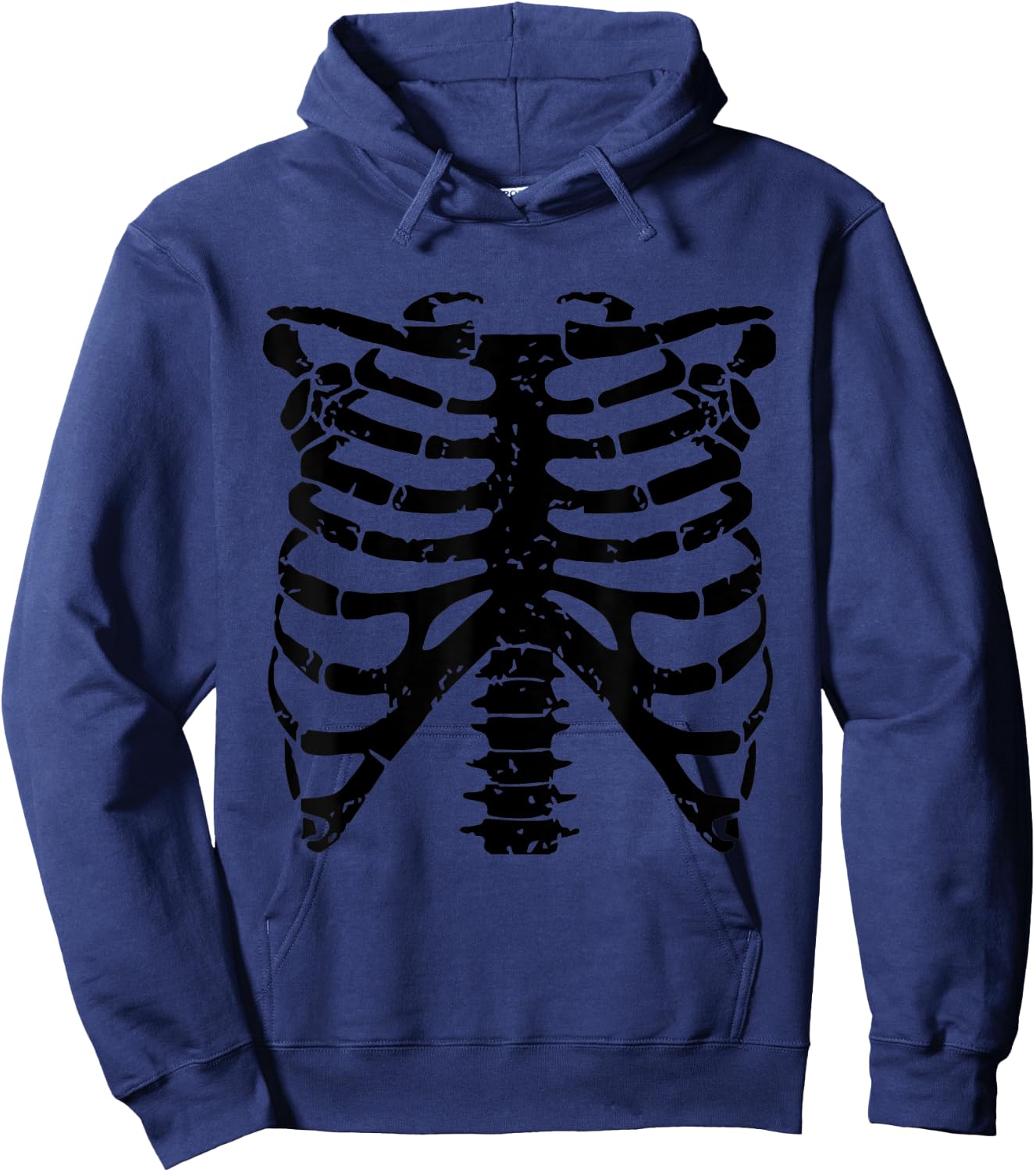 Torso rib cage skeleton Skeleton Funny Halloween Costume Hoodie - Hoodie | Navy