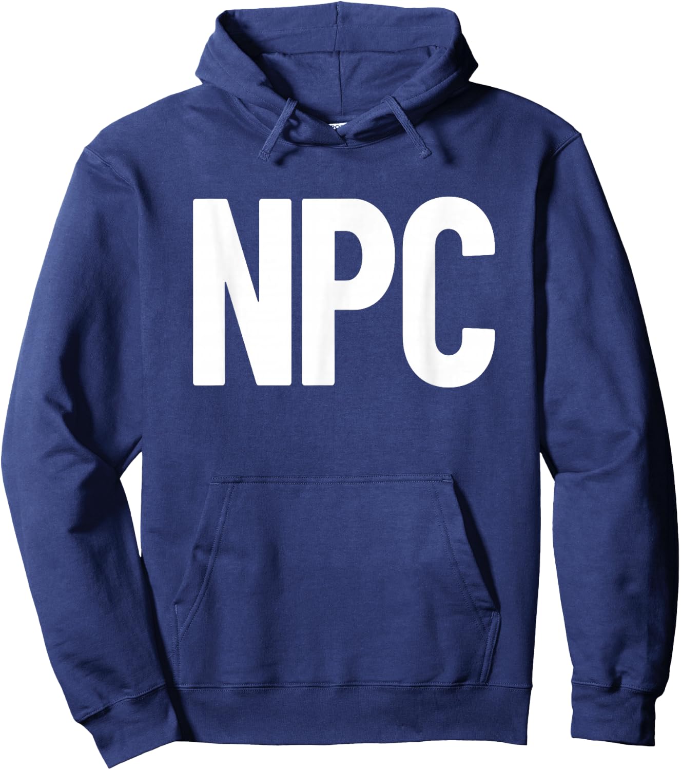 NPC Non Playable Character RPG Role Playing Game NPC Hoodie - Hoodie | Navy