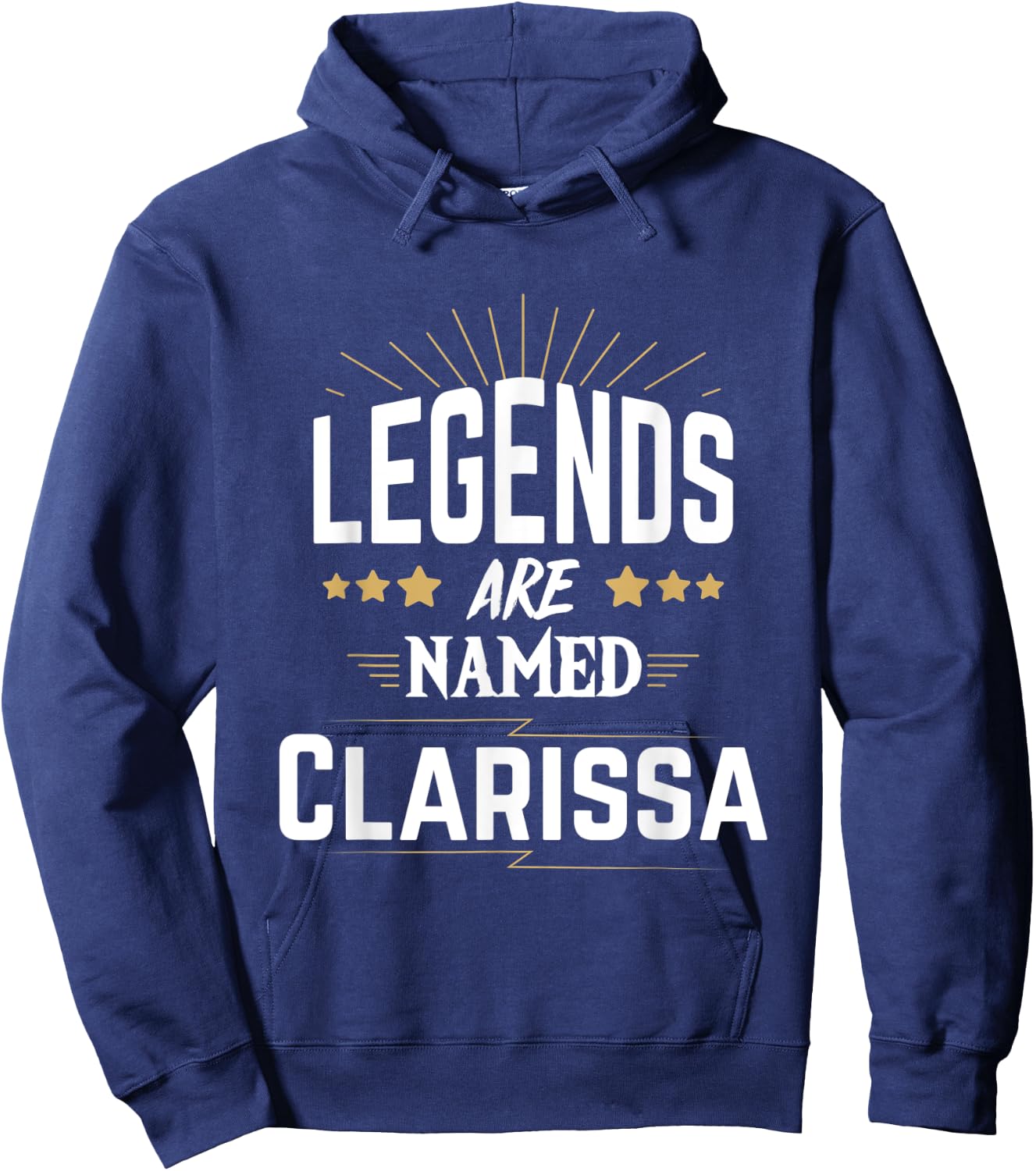 Legends Are Named Clarissa Hoodie - Hoodie | Navy