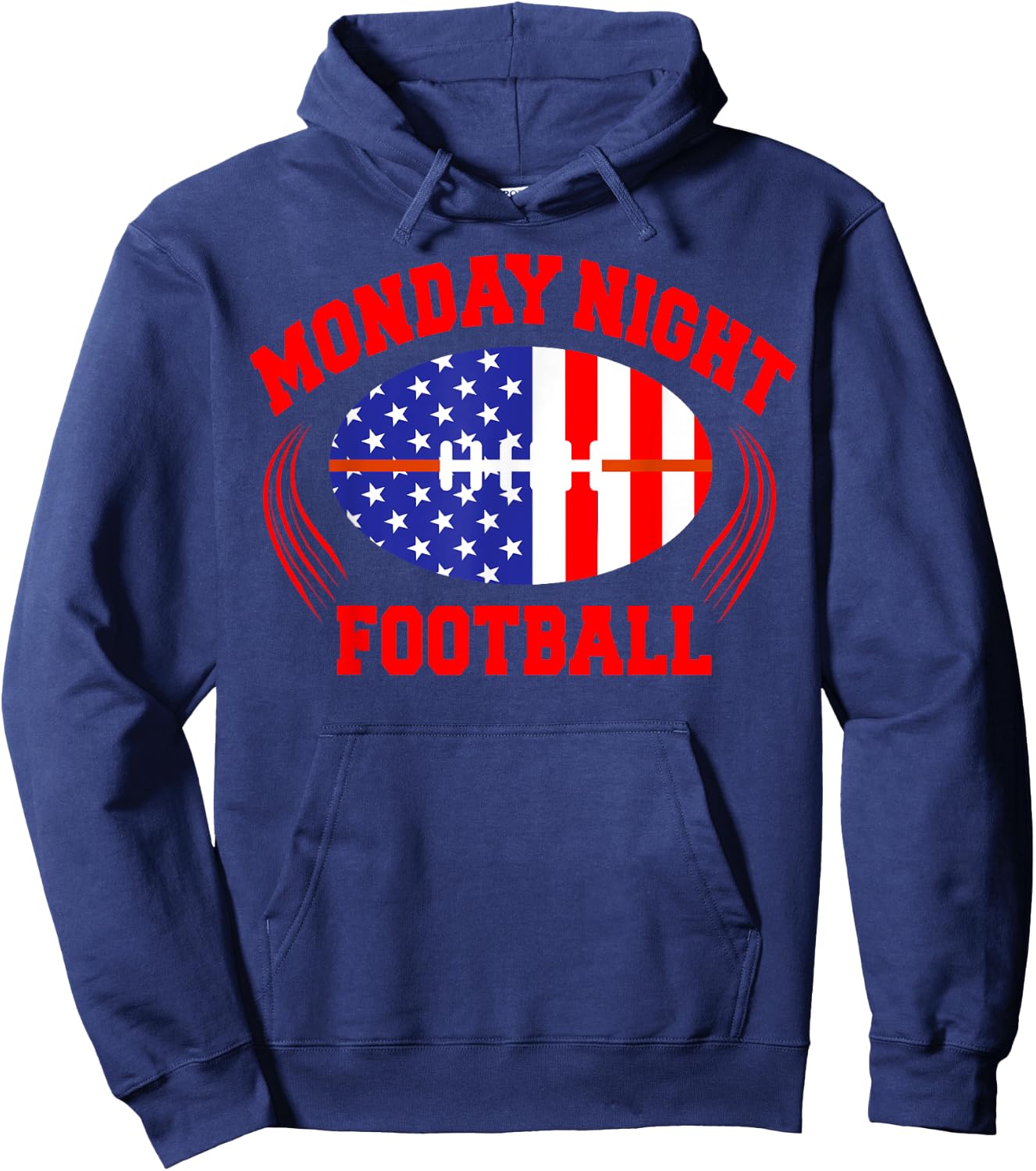 FOOTBALL MONDAY Men Children Boys Women Sports Game Fan Hoodie - Hoodie | Navy