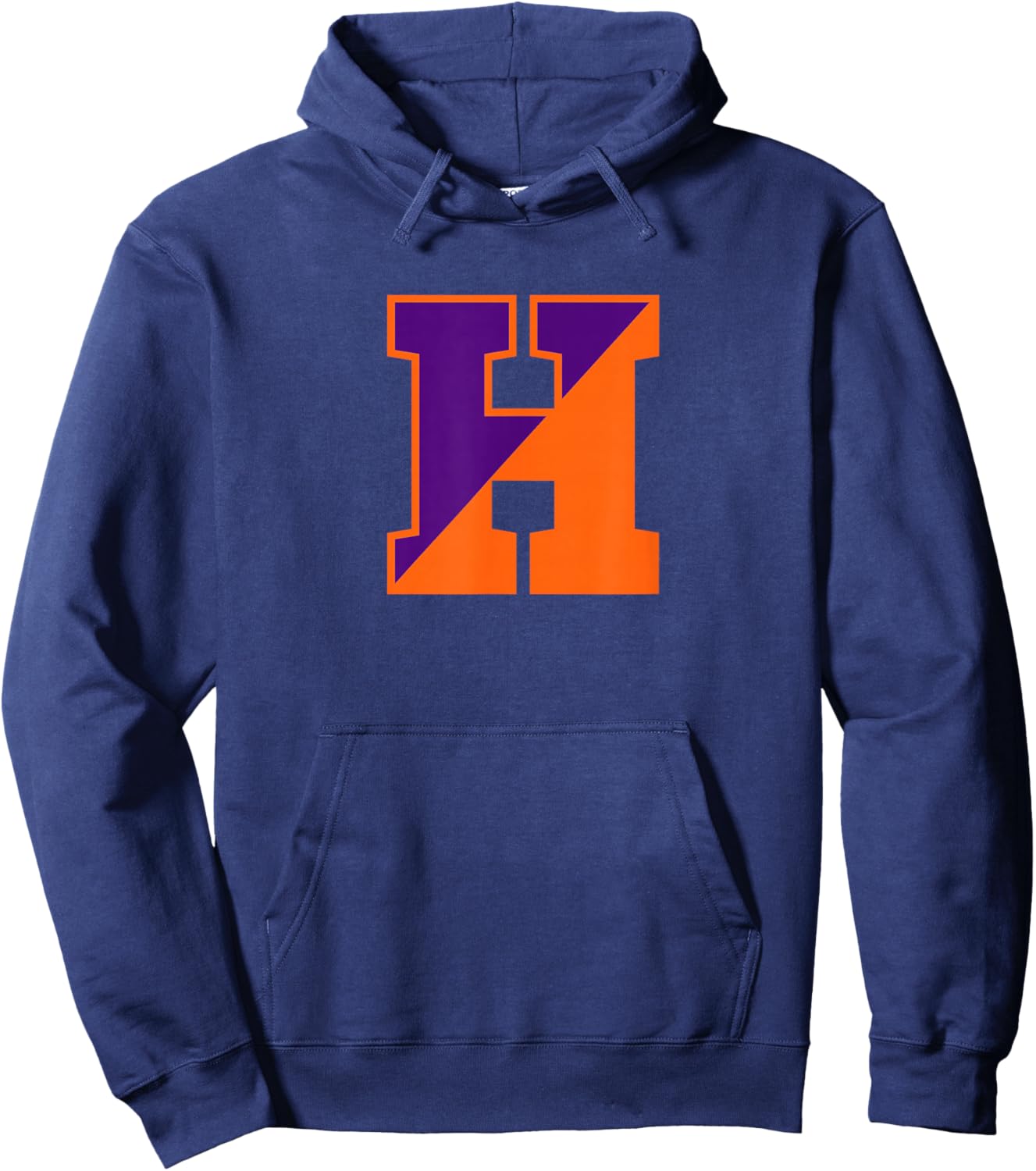 Hobart College Statesmen Monogram Logo HWSC Hoodie - Hoodie | Navy