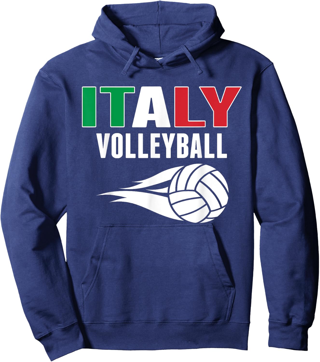 Italy Volleyball Fans Jersey - Italian Flag Summer Sports Women Kids Hoodie - Hoodie | Navy