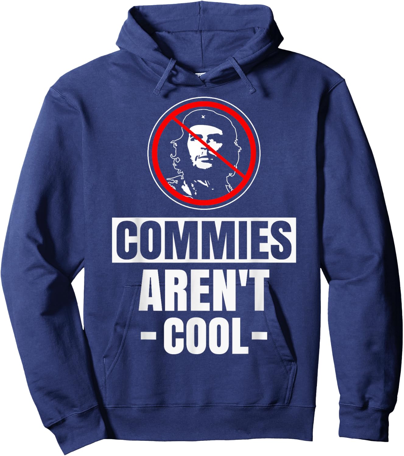Commies aren't cool - anti-communism Hoodie - Hoodie | Navy