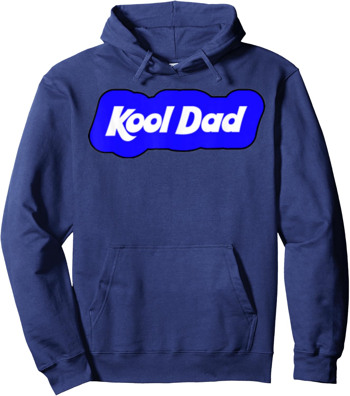 Funny Kool Dad Daddy Parent Blue Cloud Hoodie - Hoodie | Navy