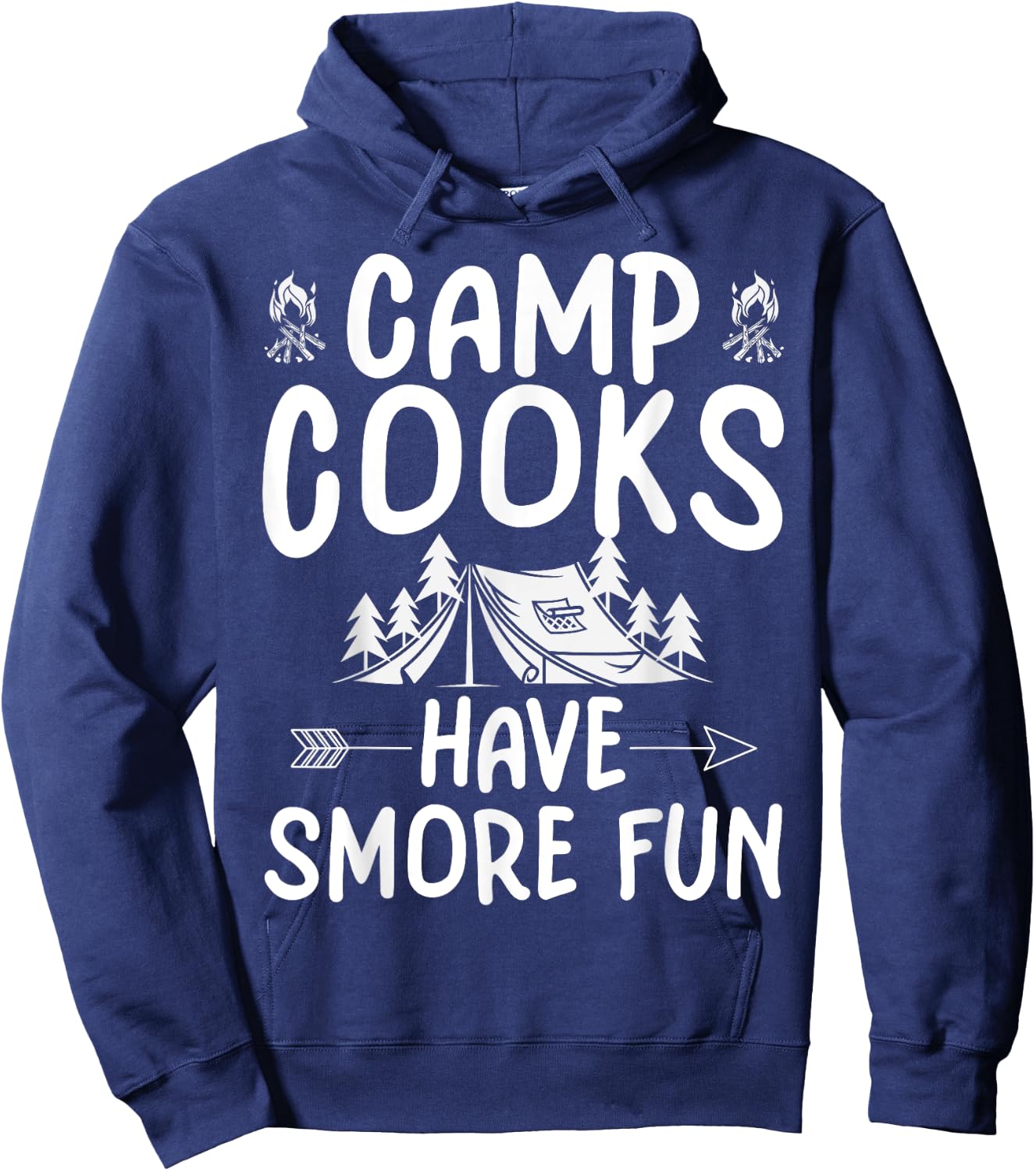 Funny Summer Camp Cook - Have Smore Fun Men Women Kids Hoodie - Hoodie | Navy