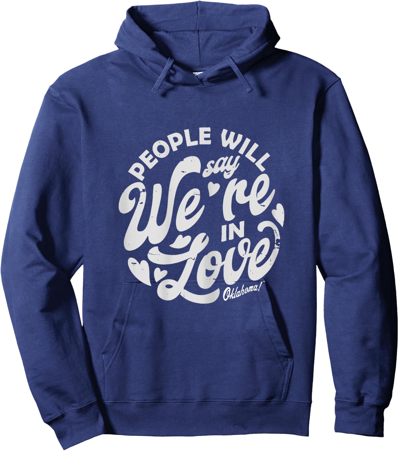 Oklahoma! - "People Will Say We're In Love" Logo Hoodie - Hoodie | Navy