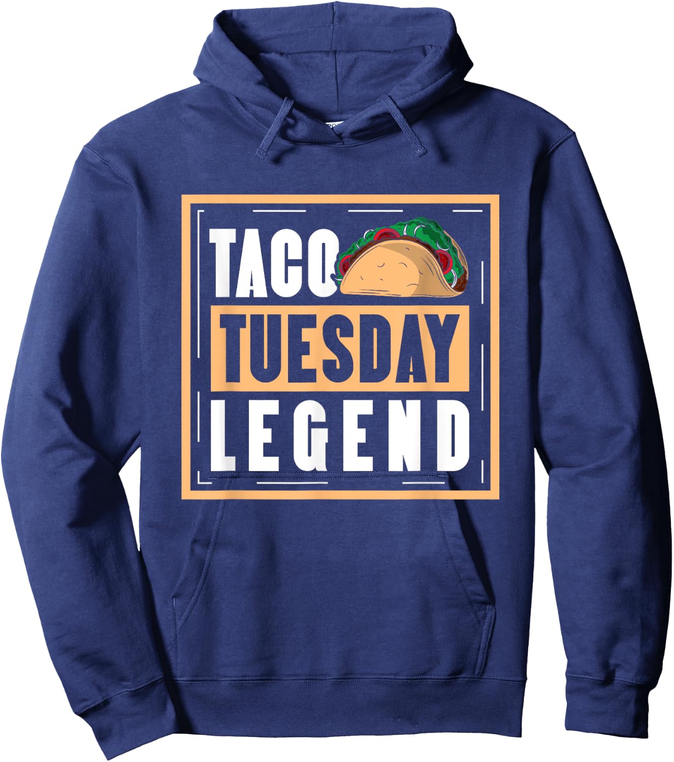 Cinco De Mayo Taco Costume Adult Taco Pajamas Kids Hoodie - Hoodie | Navy