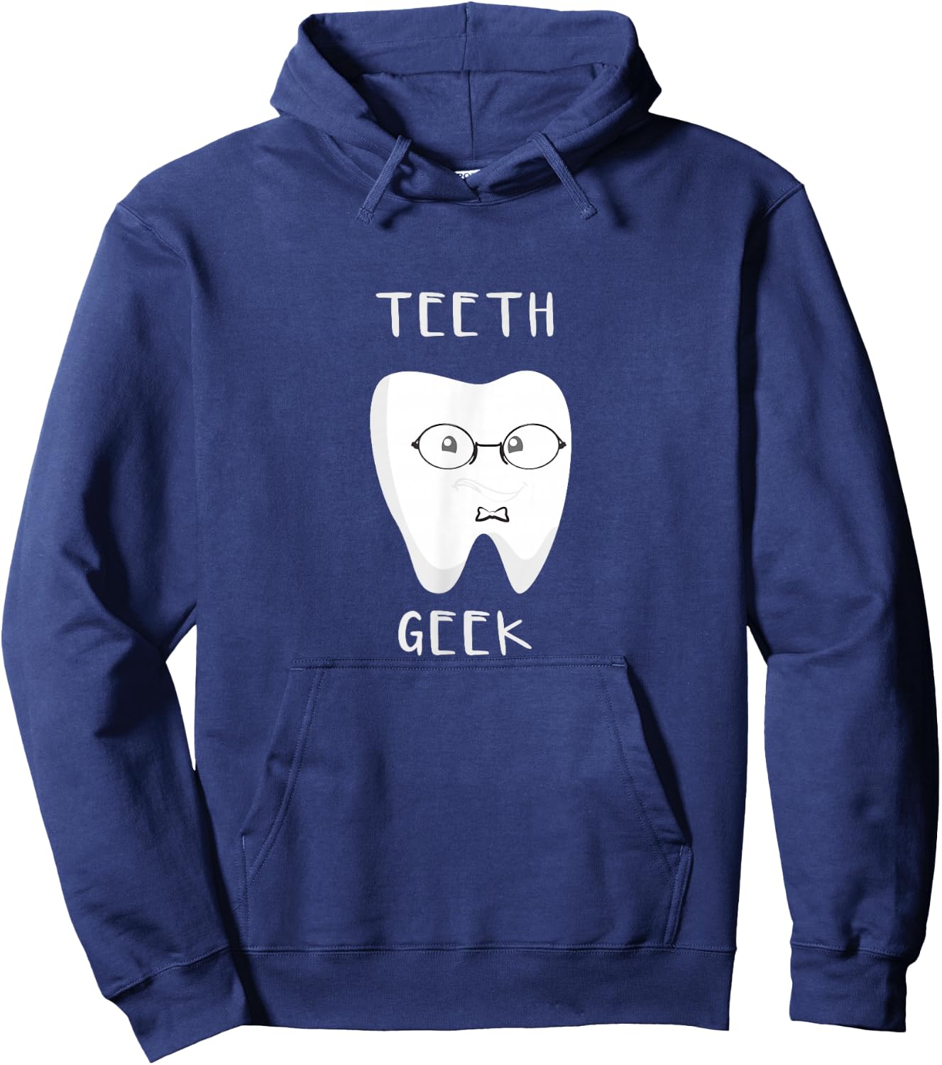 Teeth Geek Dental Themed Hoodie - Hoodie | Navy
