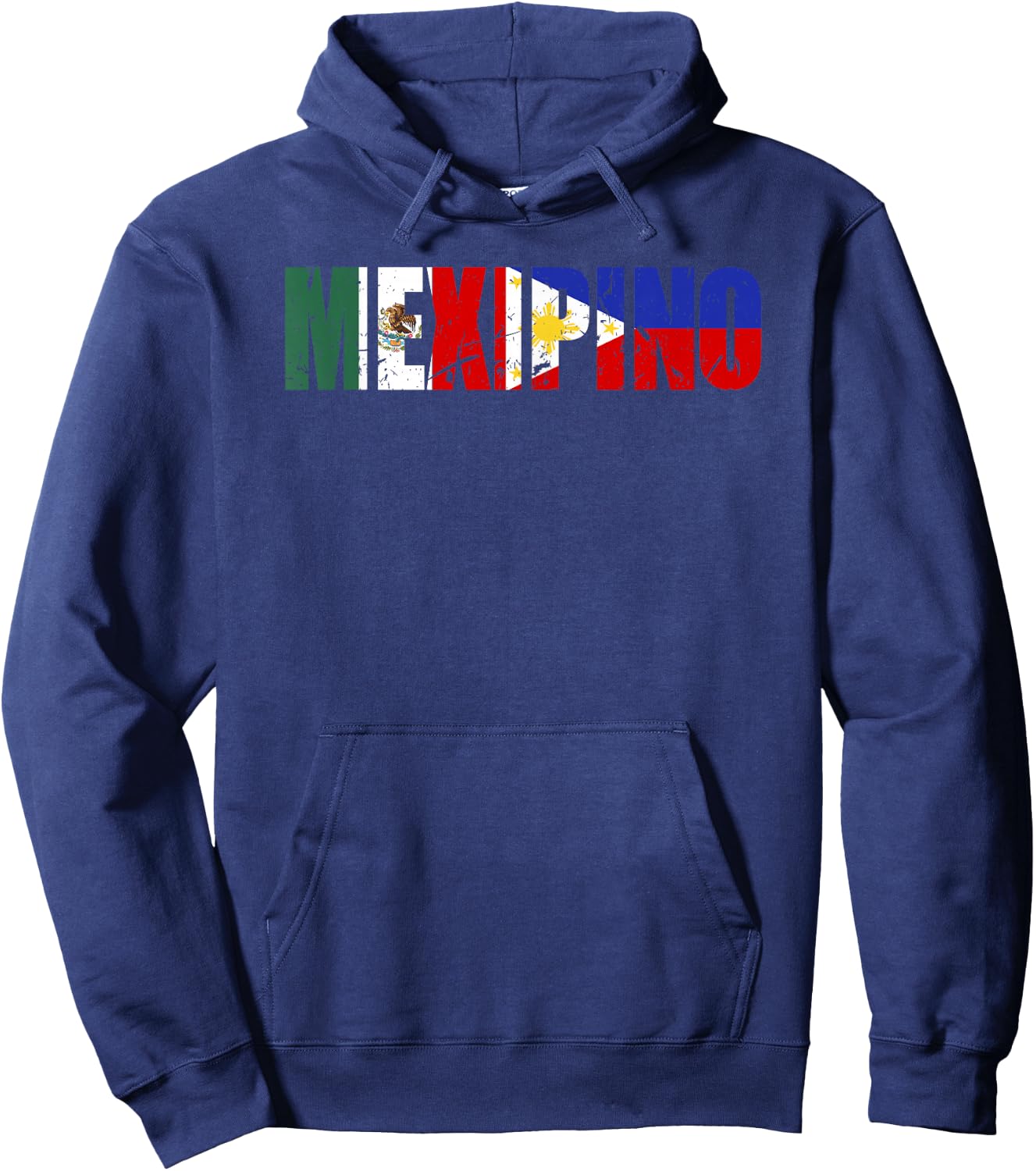 Mexipino Mexican Filipino Mixed Heritage Mexico Philippines Hoodie - Hoodie | Navy