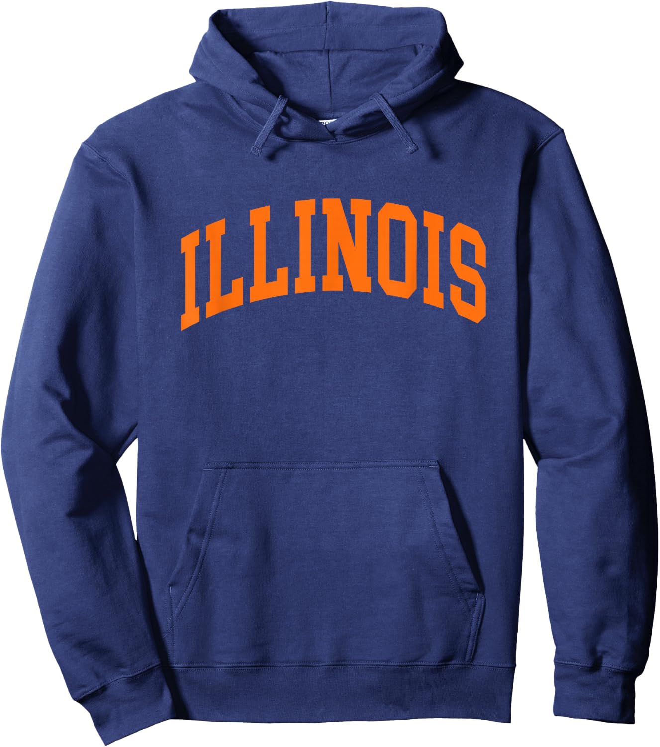 Illinois - Throwback Design - Classic Hoodie - Hoodie | Navy