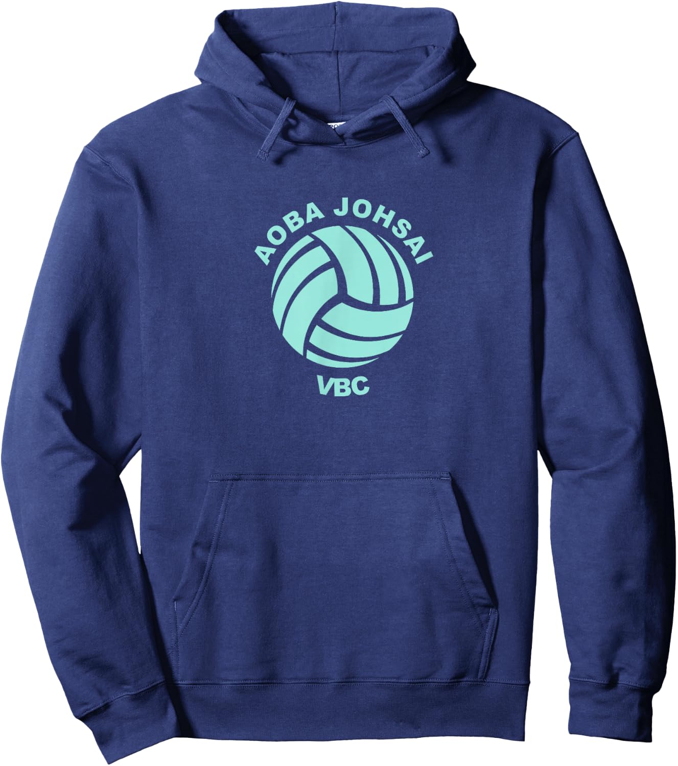 Aoba Johsai High - Volleyball Practice Anime Manga Cosplay Hoodie - Hoodie | Navy