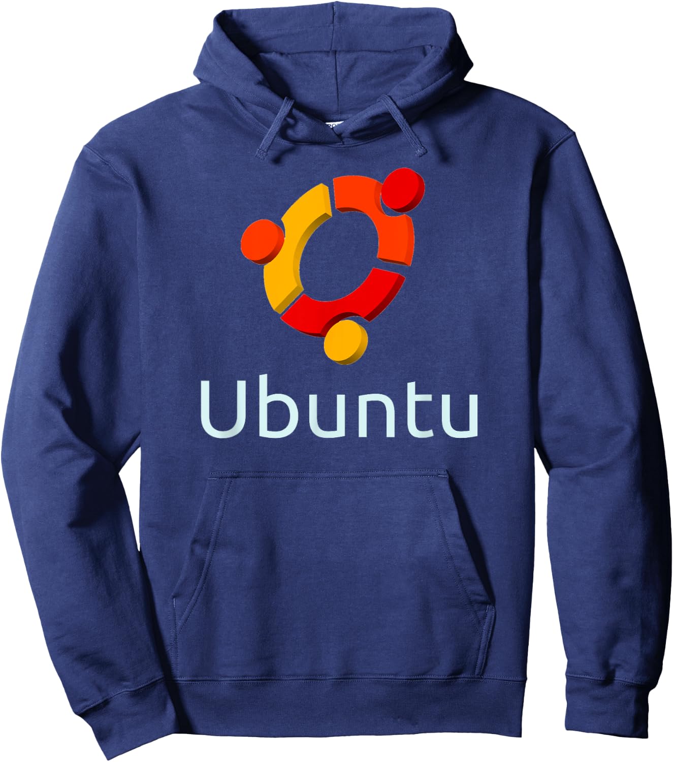 Ubuntu Os Linux Tux Penguin -Shirt Hoodie - Hoodie | Navy