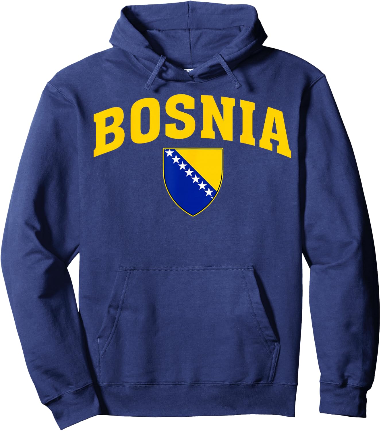 Bosnia Gift Flag Bosnia Vintage Herzegovina Sarajevo Hoodie - Hoodie | Navy