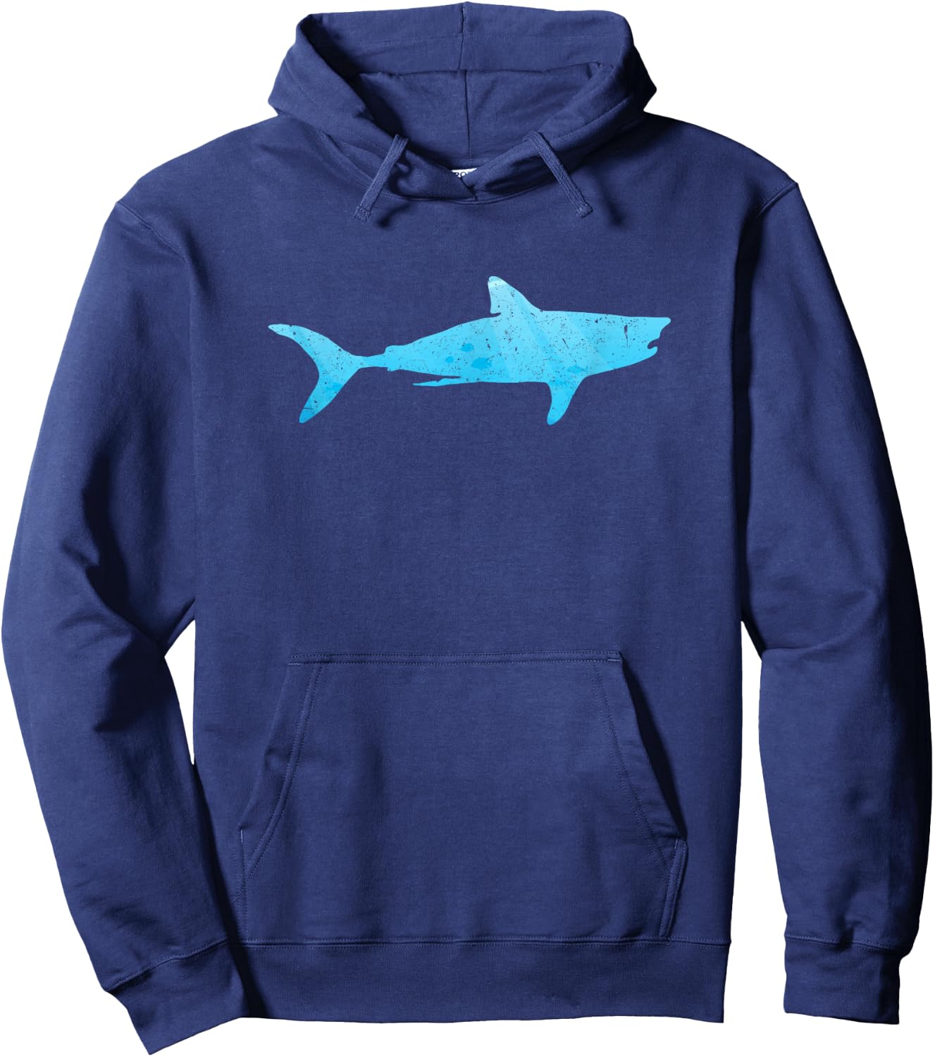 Mako Shark Ocean Marine Biologist Hoodie - Hoodie | Navy