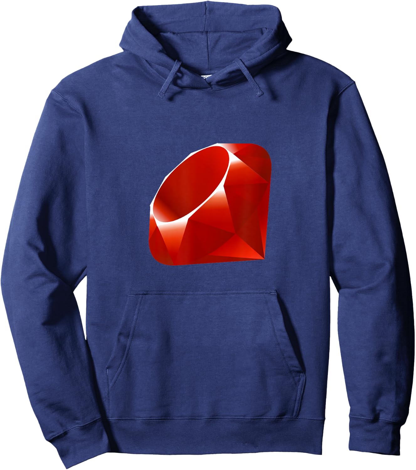 Ruby Logo - For Engineers and Programmers Hoodie - Hoodie | Navy