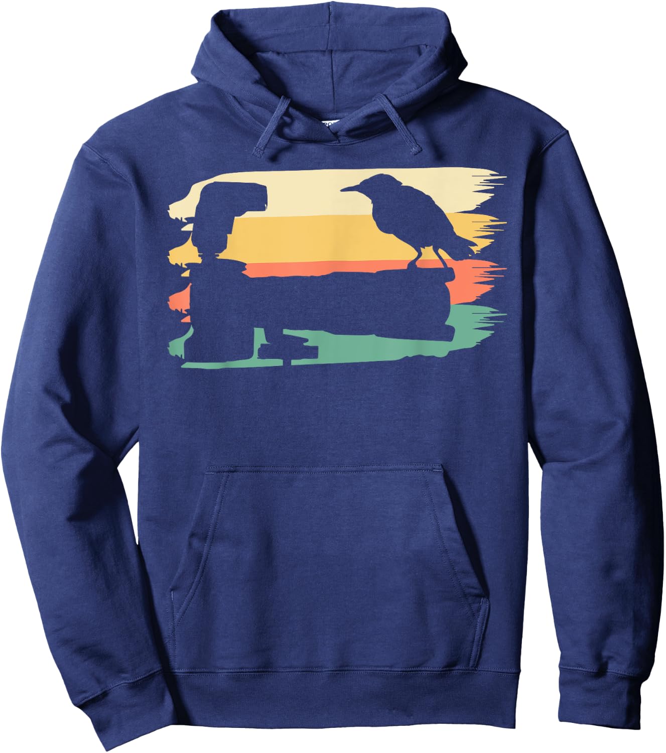 Bird Camera Photographer Wildlife Hoodie - Hoodie | Navy