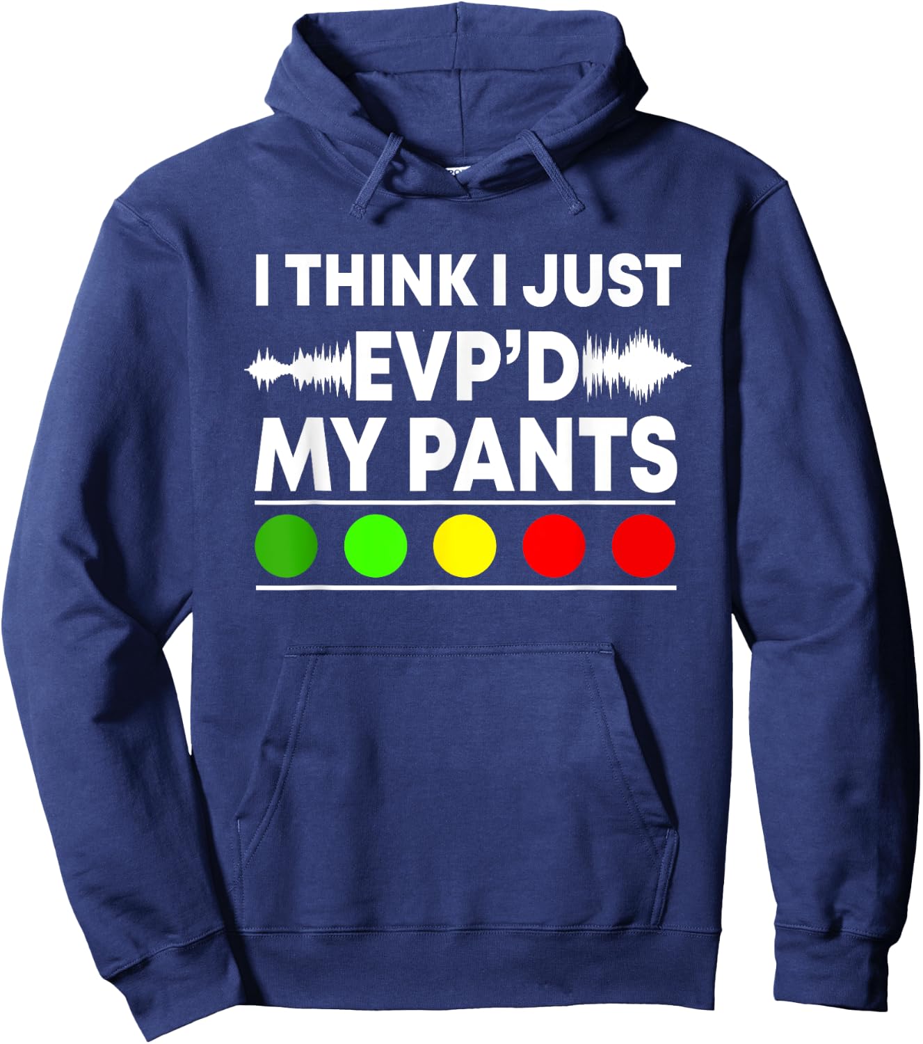 Ghost Hunter Paranormal Halloween Hunting EVP Spirit Hunt Hoodie - Hoodie | Navy