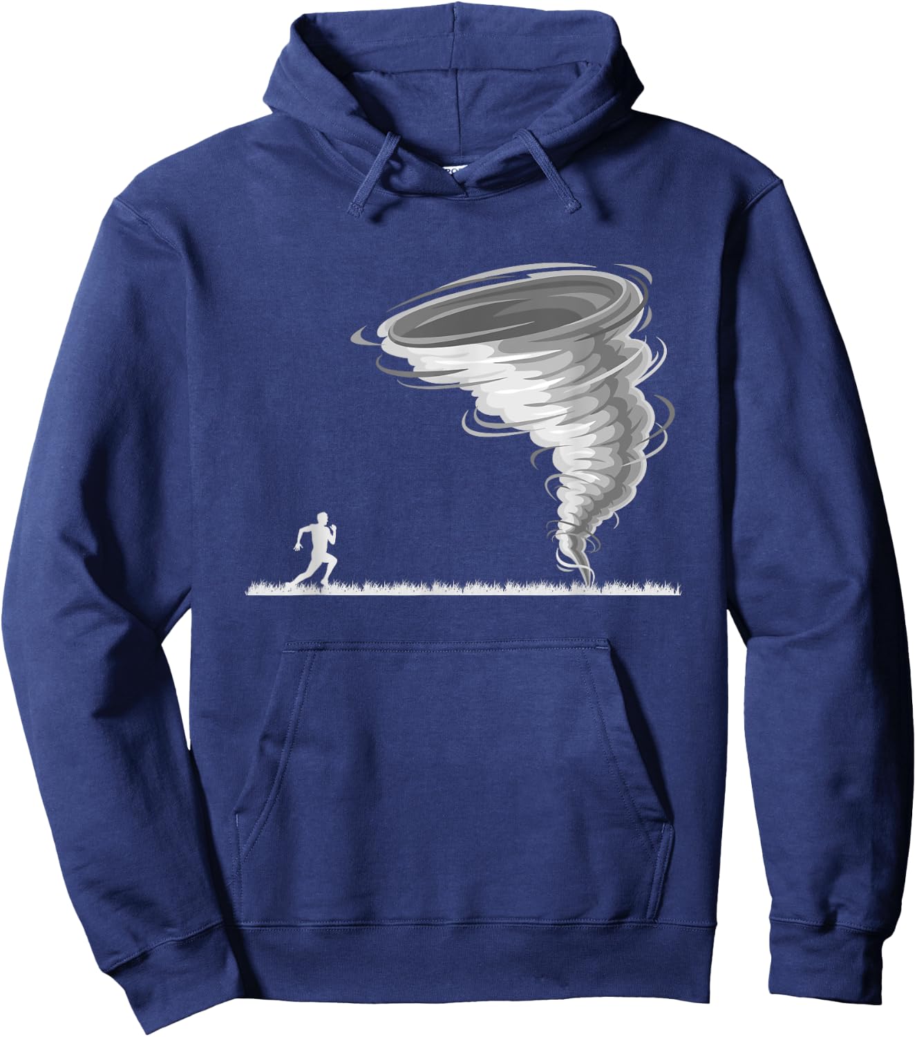Storm Chaser Tornado Hurricane Funny Storm Chasing Hoodie - Hoodie | Navy