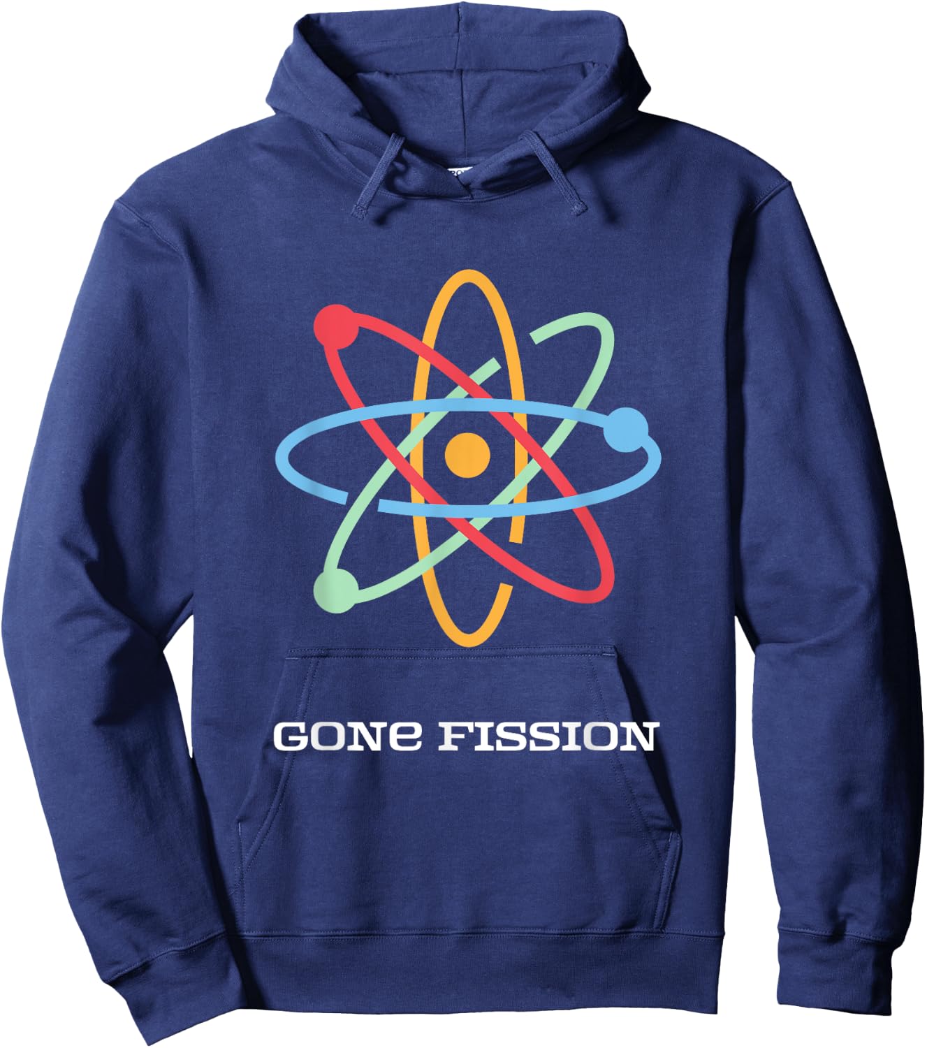 Gone Fission Nuclear Novelty Hoodie - Hoodie | Navy